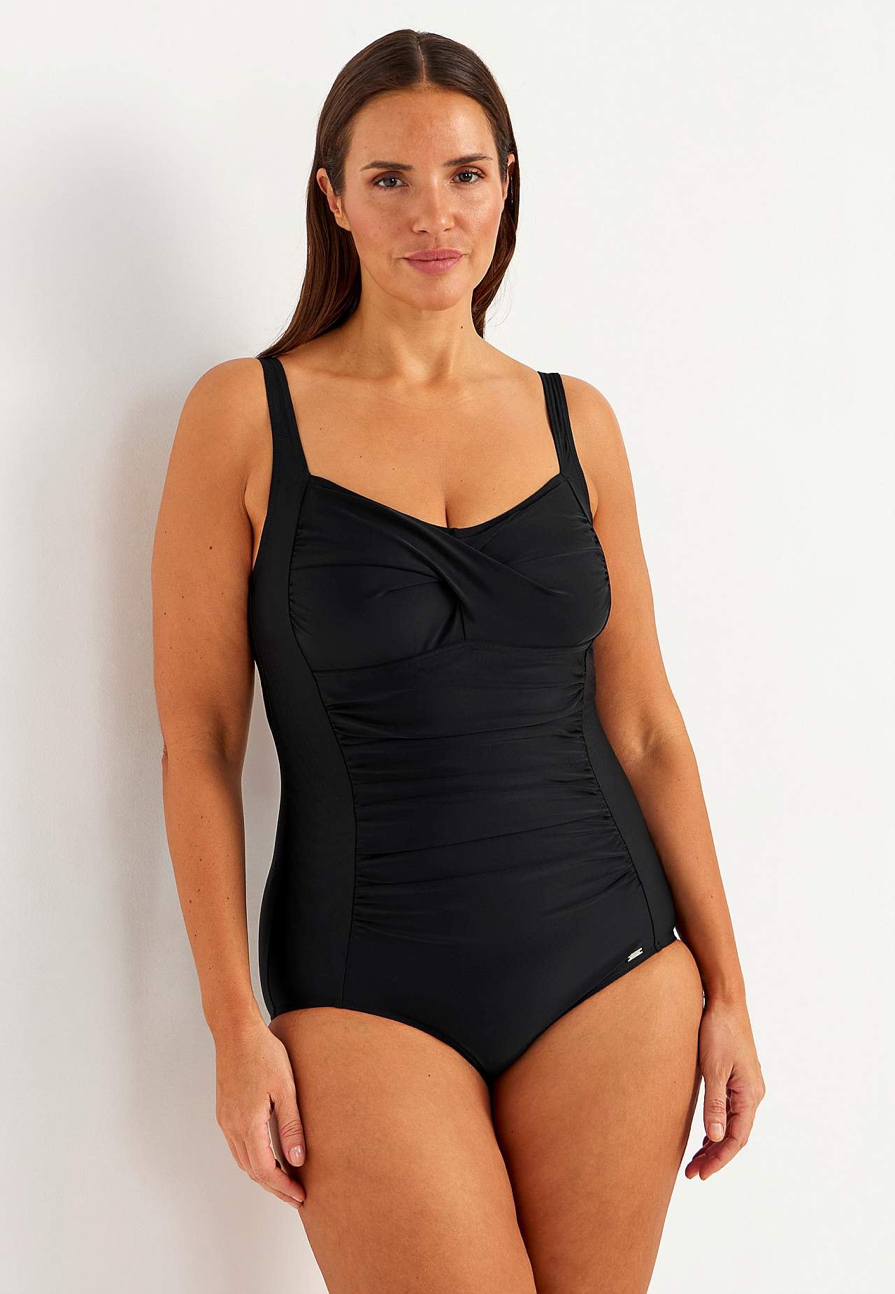 Ensfarget shapingbadedrakt Tulsa