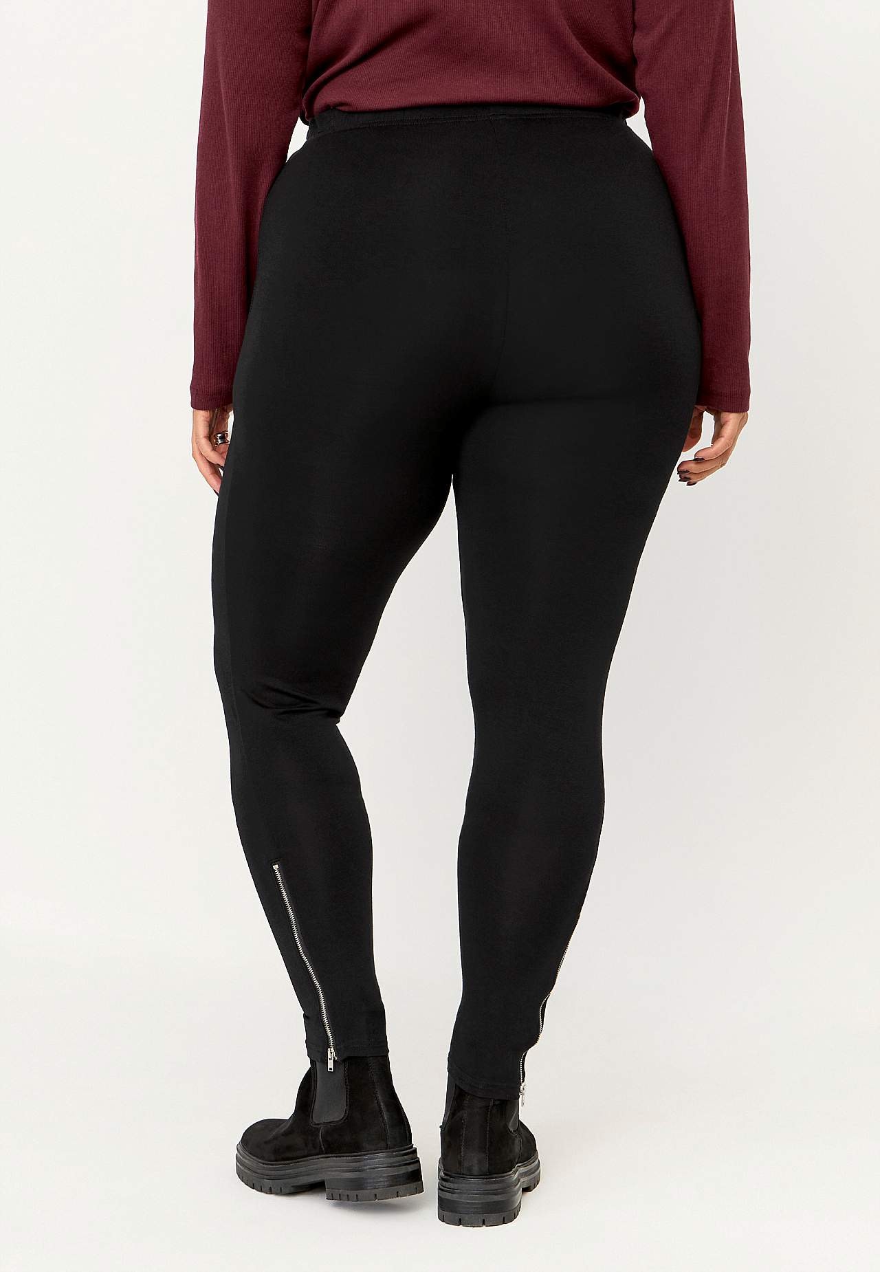 Leggings med glidelåser