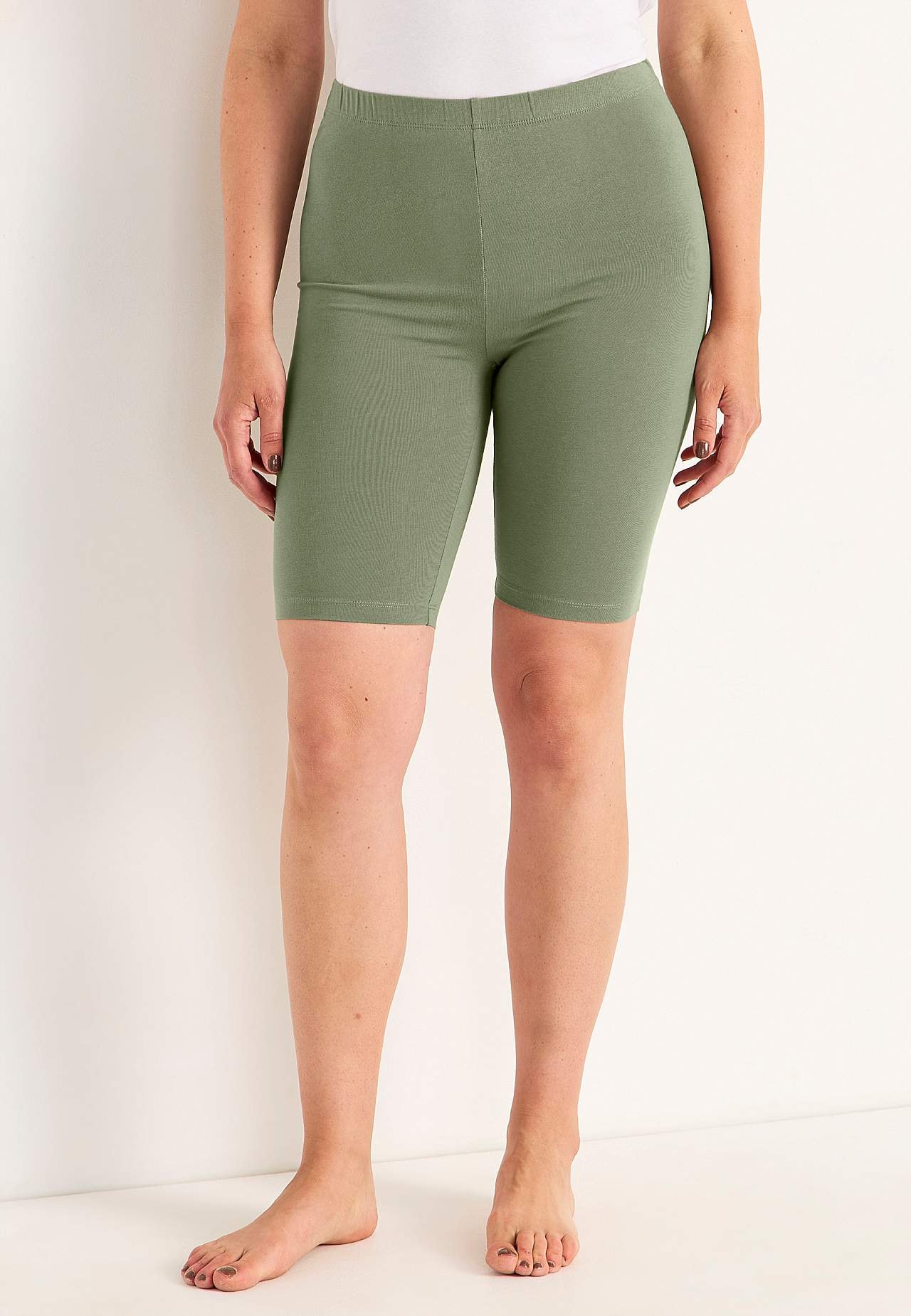 Komfortabel sykkelshorts i organisk bomull Tindra 2-pack