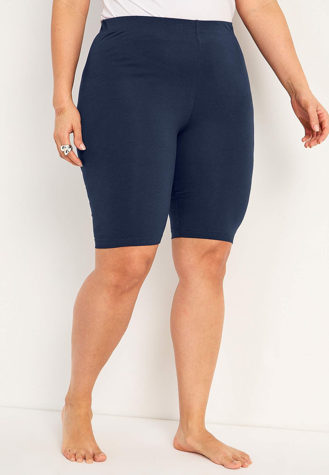 Komfortabel sykkelshorts i organisk bomull Tindra 2-pack