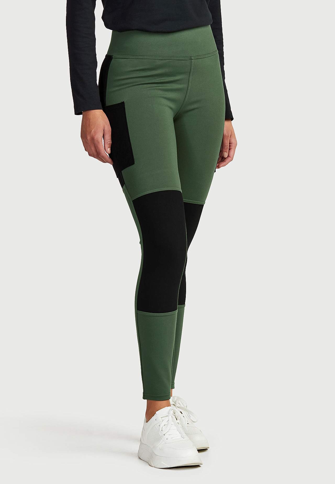 Leggings med sidelommer