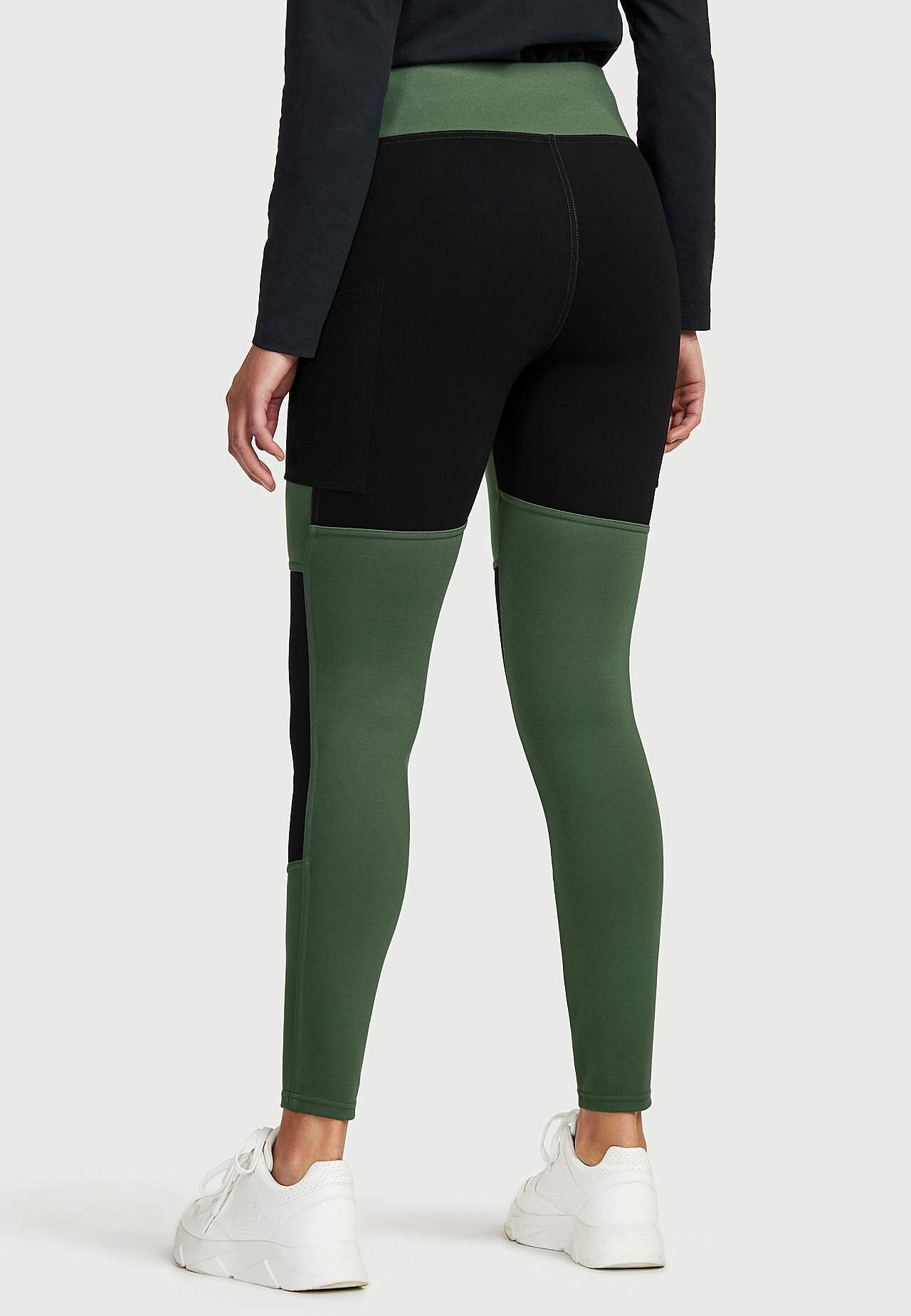 Leggings med sidelommer