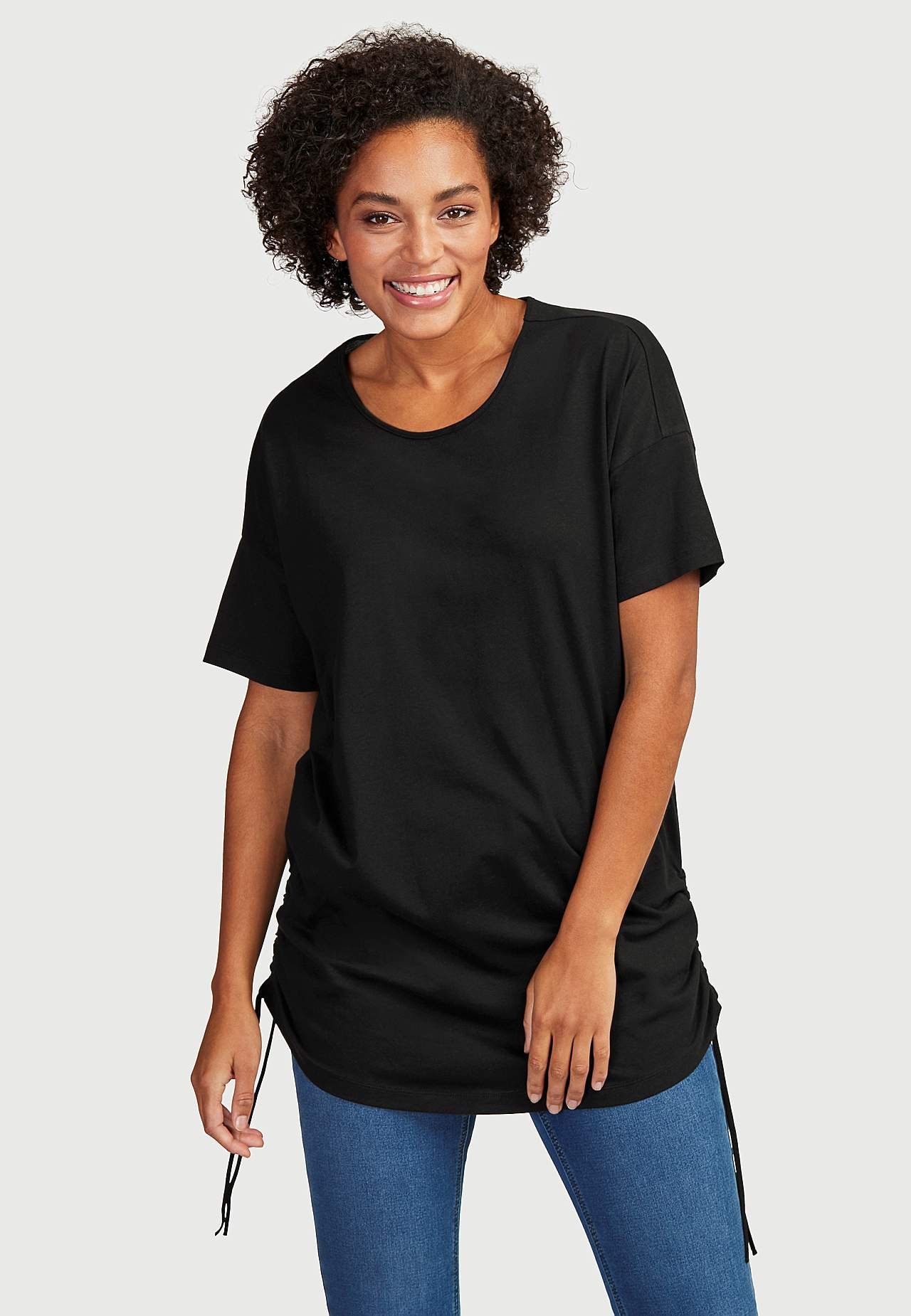 Lang jerseytopp Vilde 2-pack