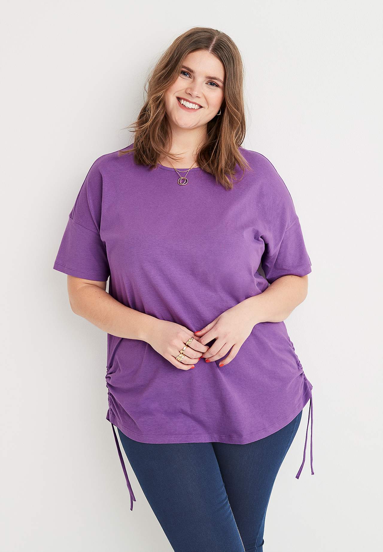 Lang jerseytopp Vilde 2-pack
