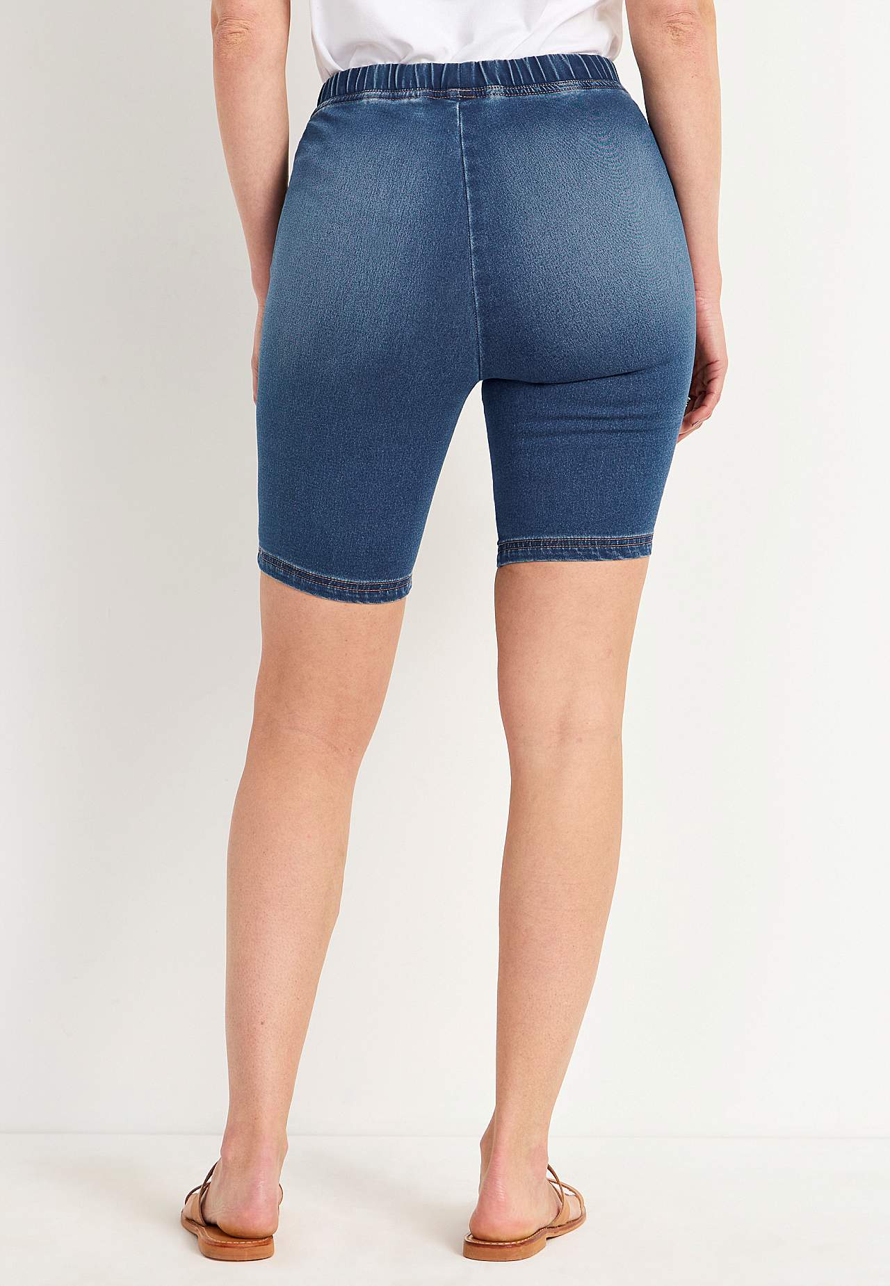 Sykkelshorts i denim
