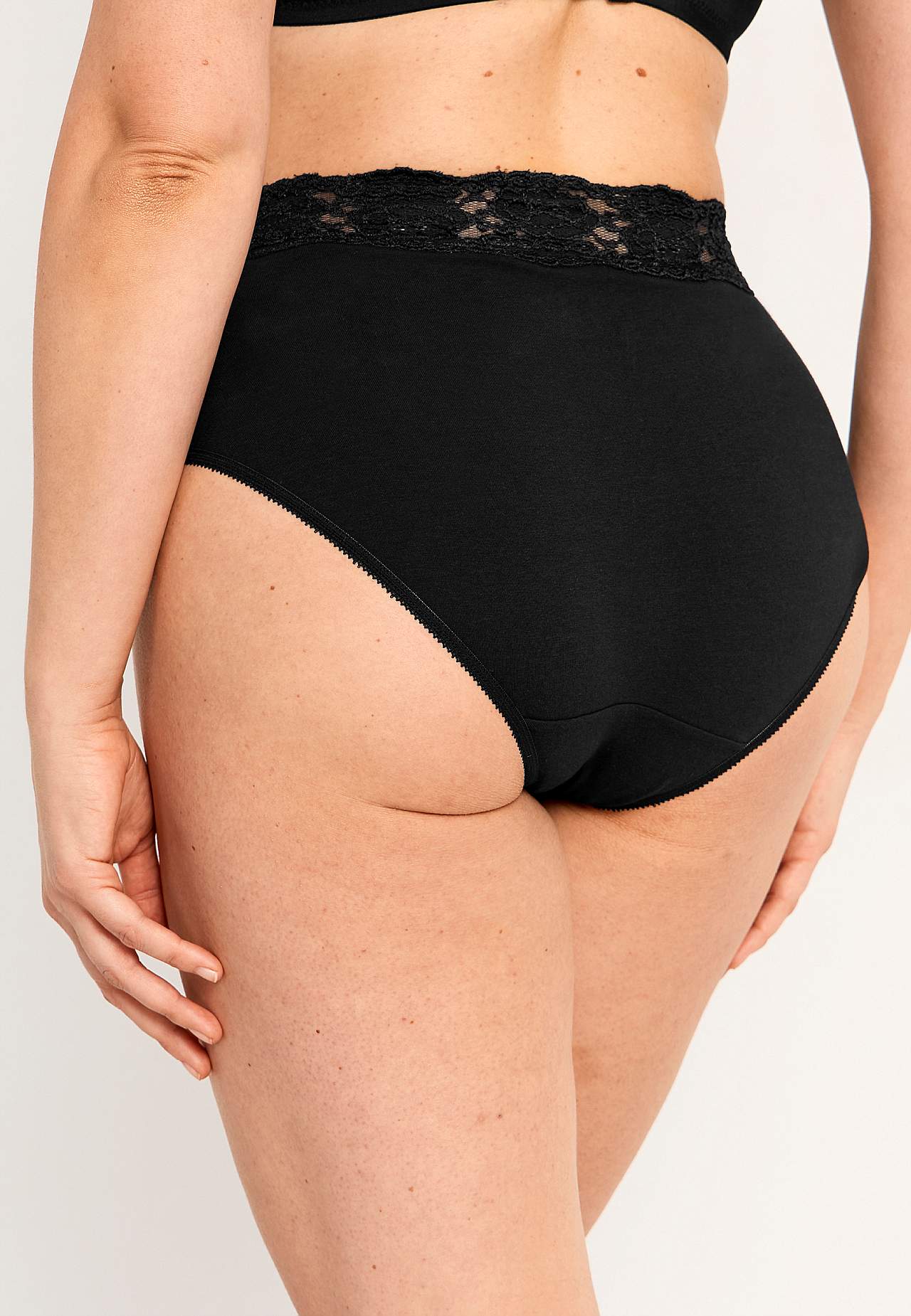 Miditruse i bomull 4-pack