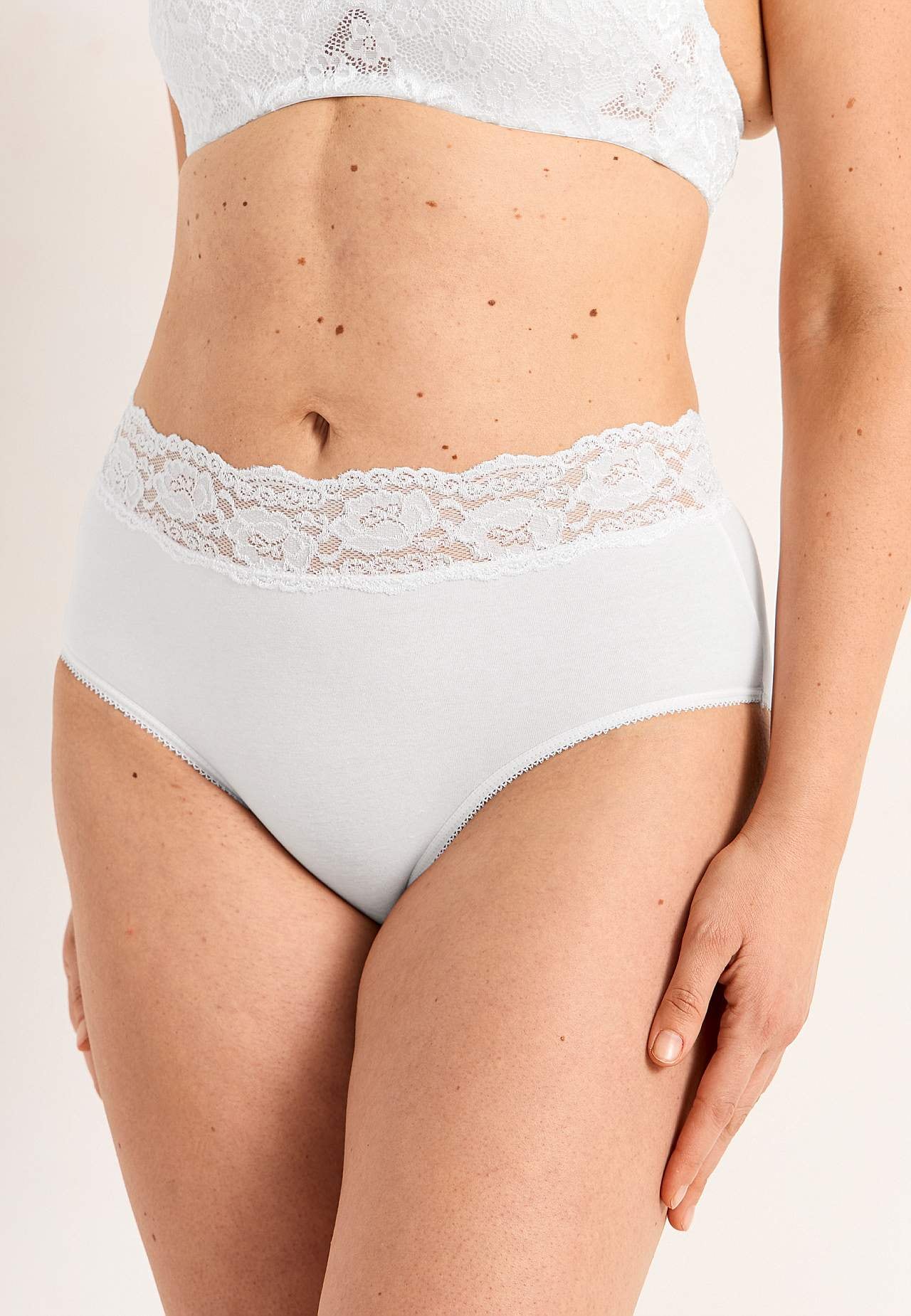 Miditruse i bomull 4-pack