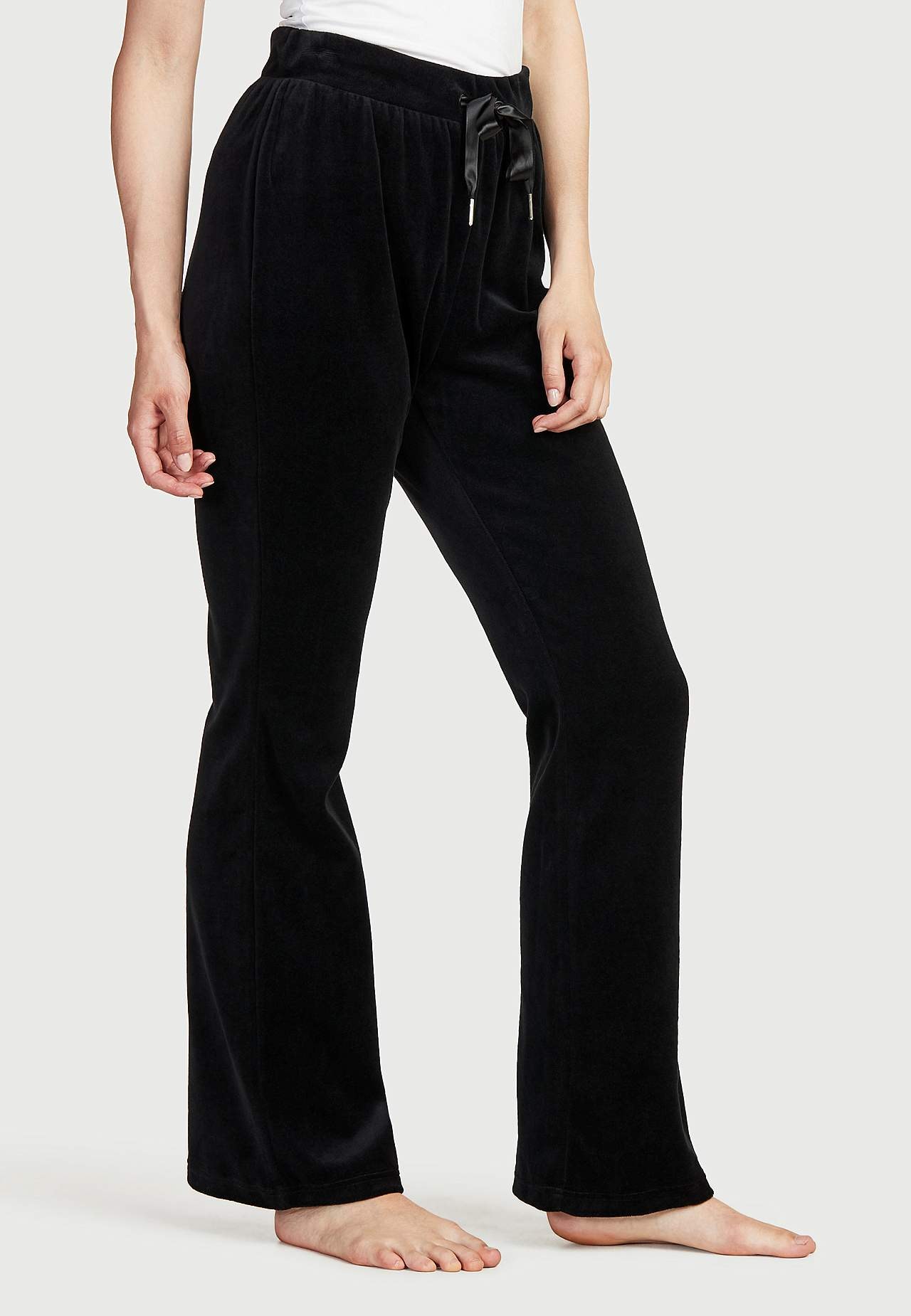 Velurbukse med bootcut Wilma