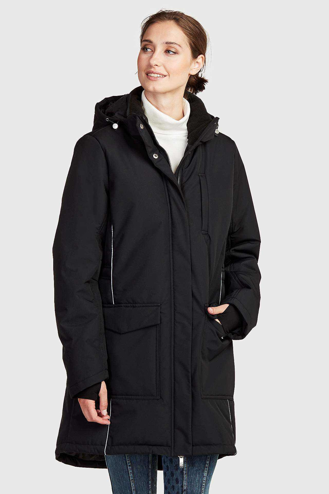 Vind- og vannavstøtende parkas fra Cellbes Equestrian