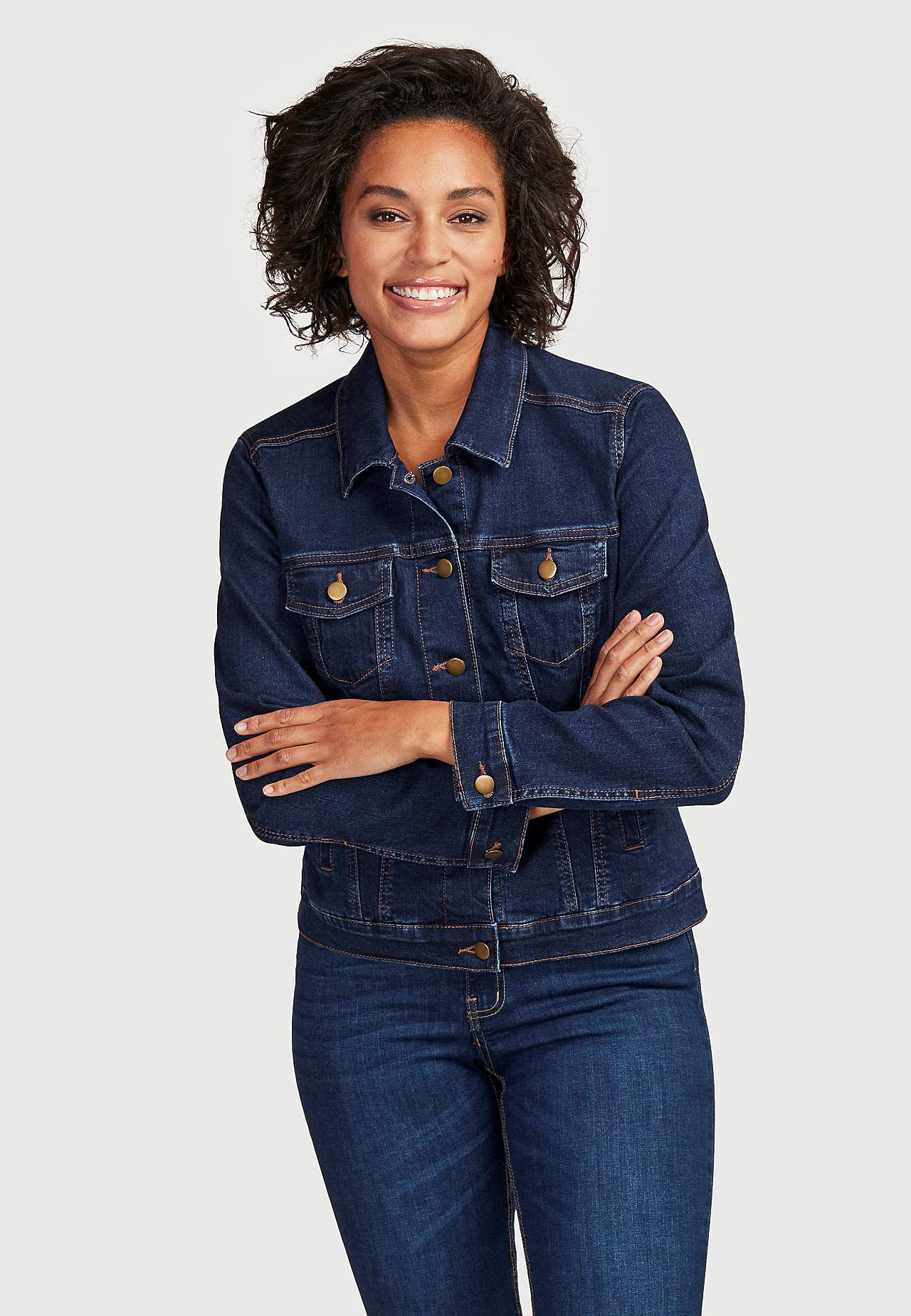Klassisk denimjakke Nora