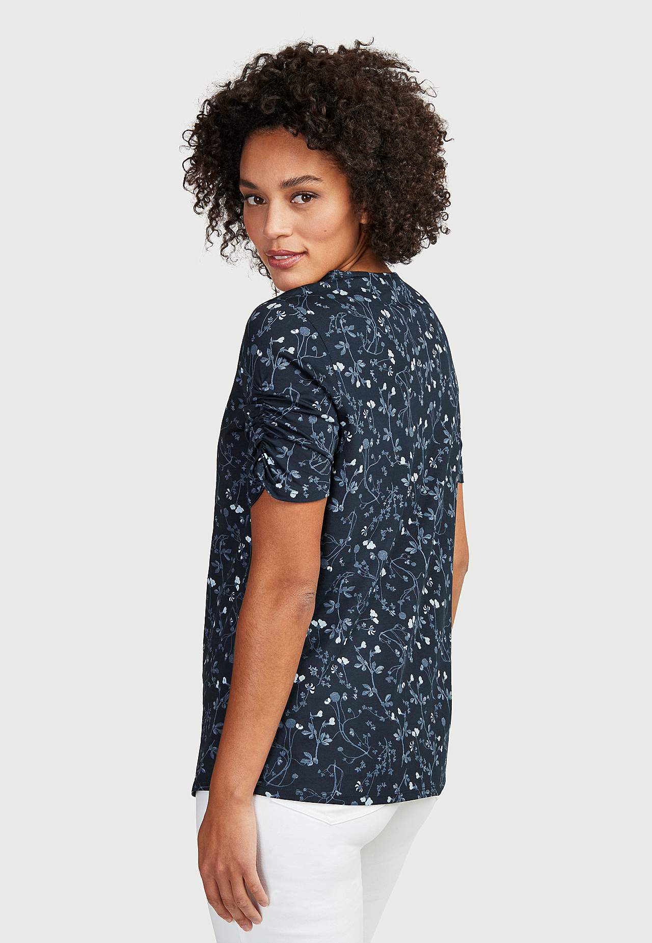 Jerseytopp med samlede ermer Amelia 2-pack