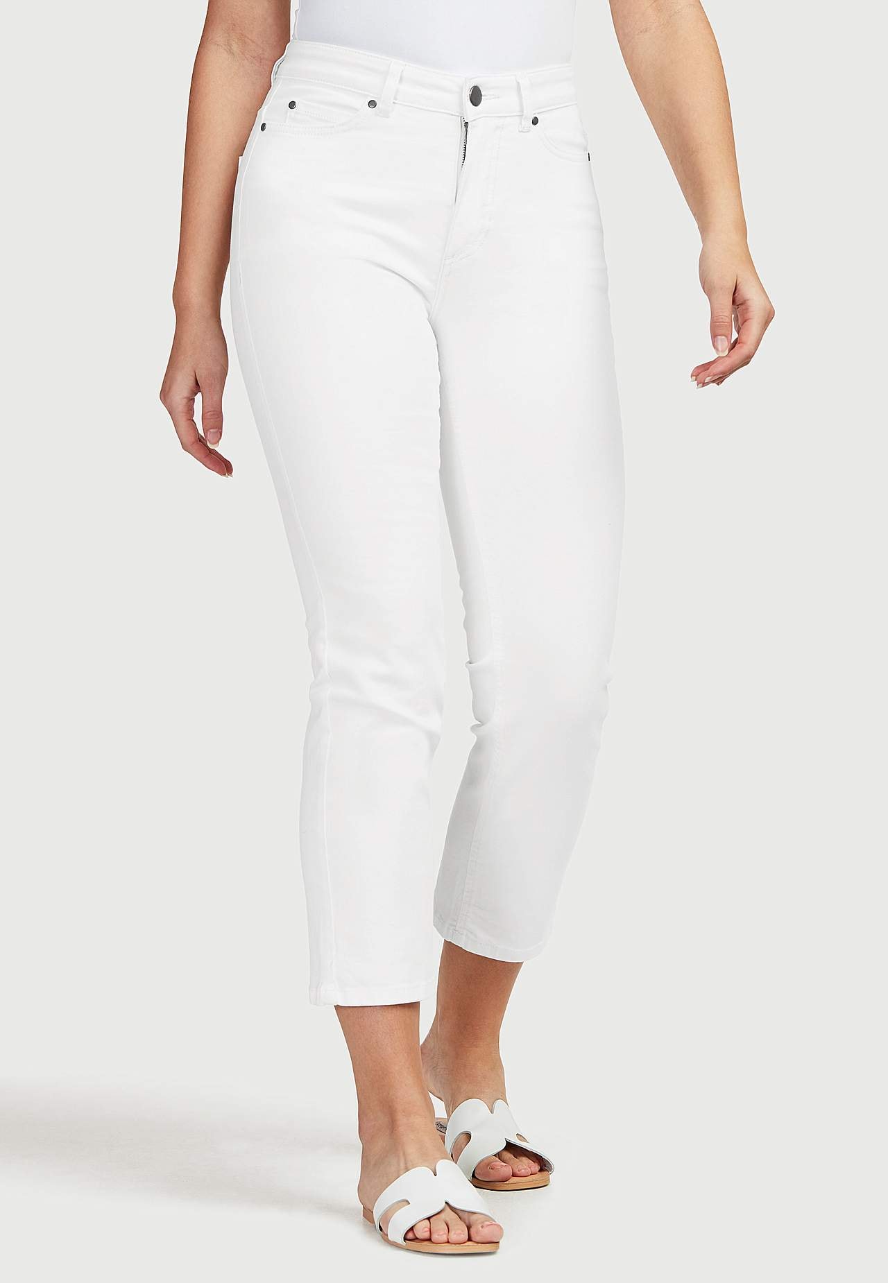 Rette jeans med design med fem lommer Linnea