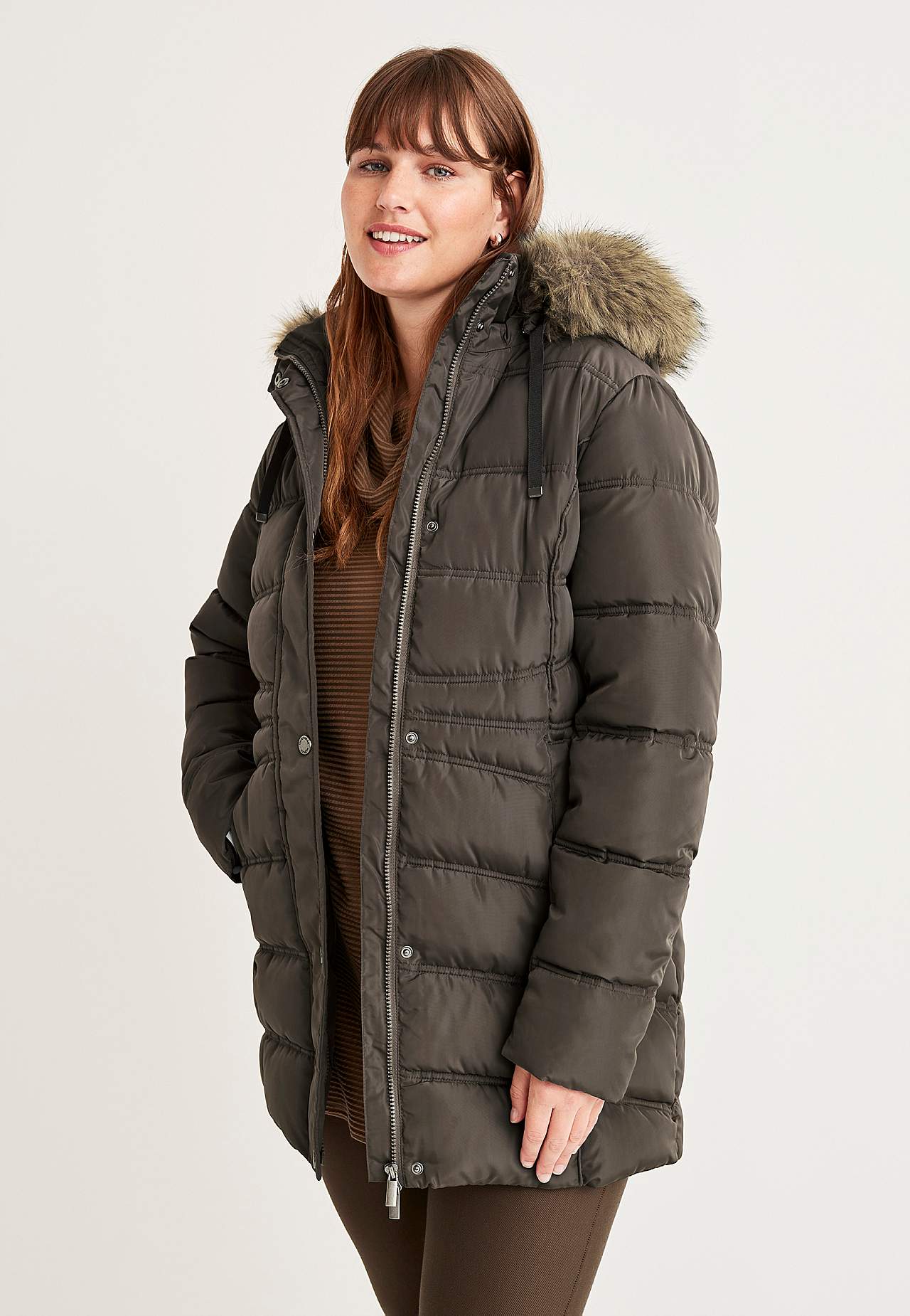 Varm-foret jakke Hanna