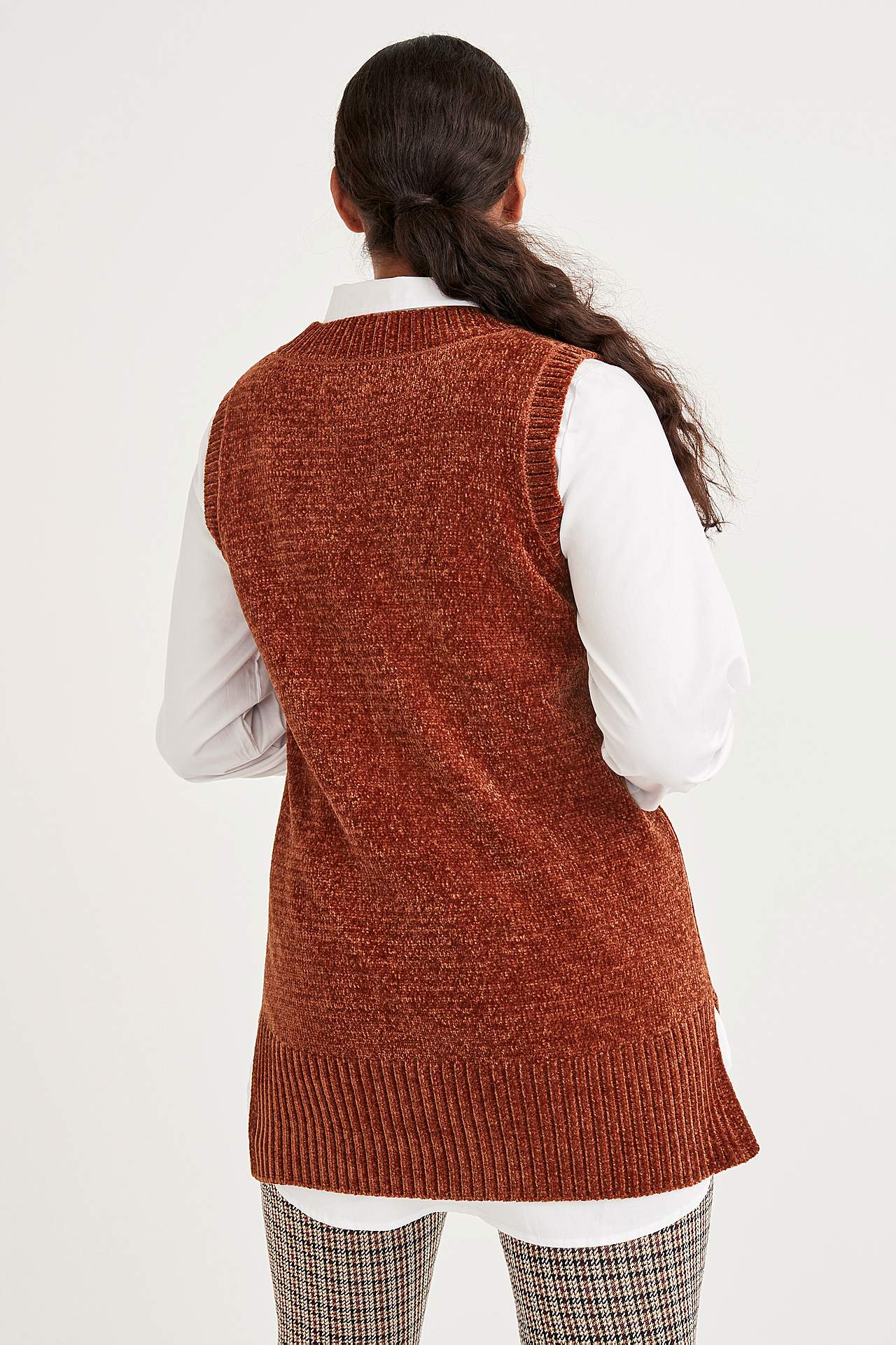 Myk vest i chenille