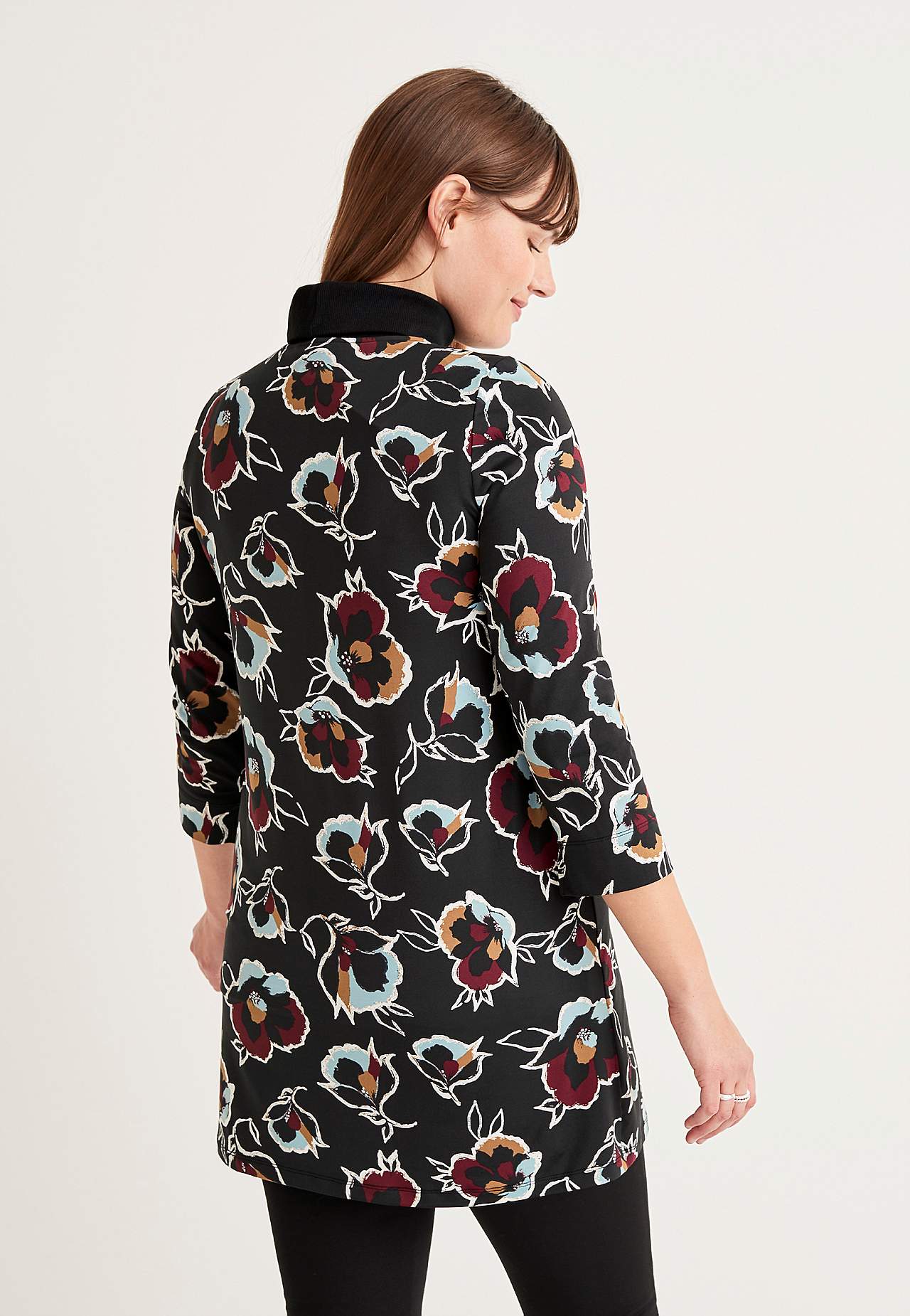 Jerseytunika med 3/4 ermer Jasminette