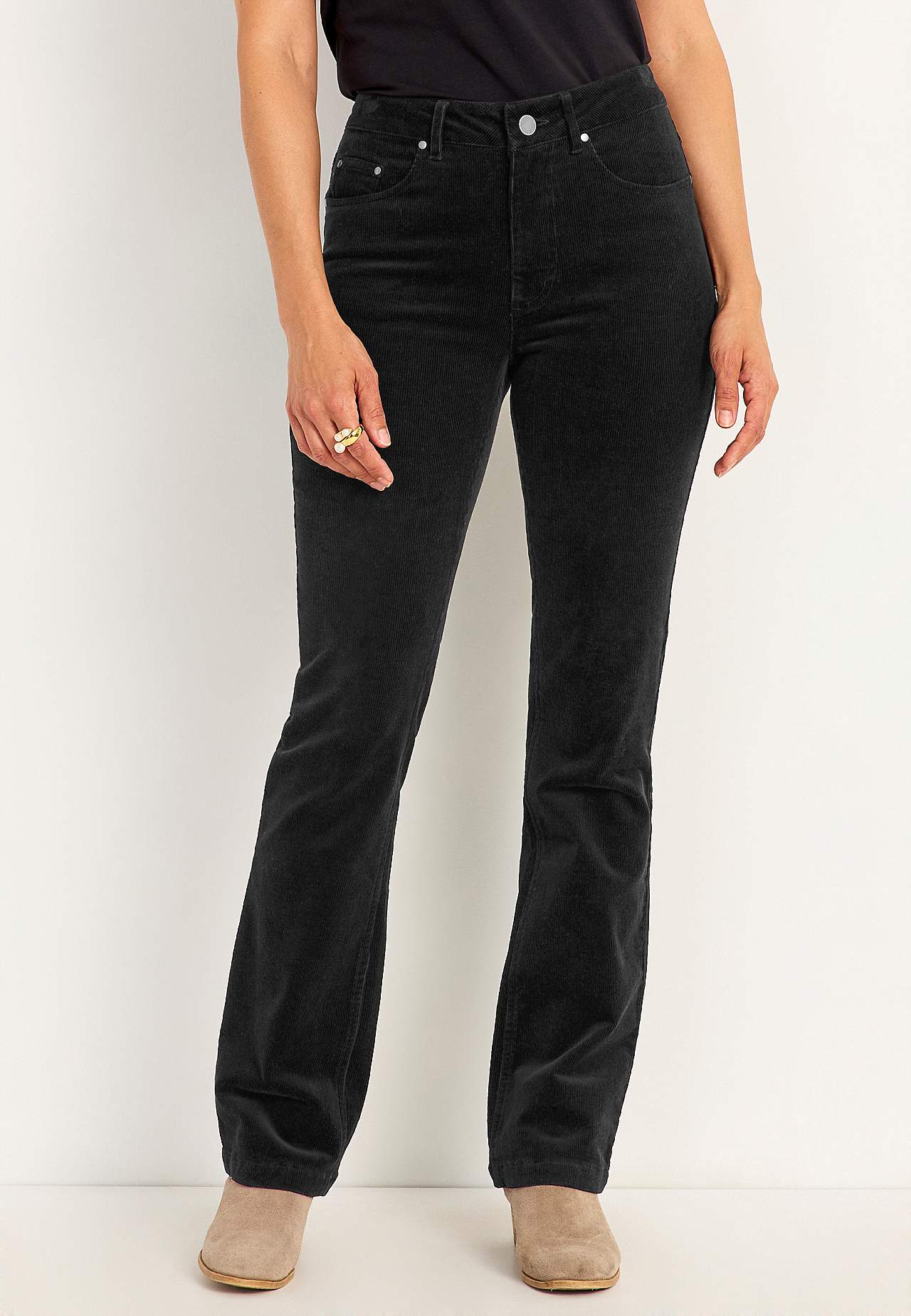 Stretchy kordfløyelsbukse