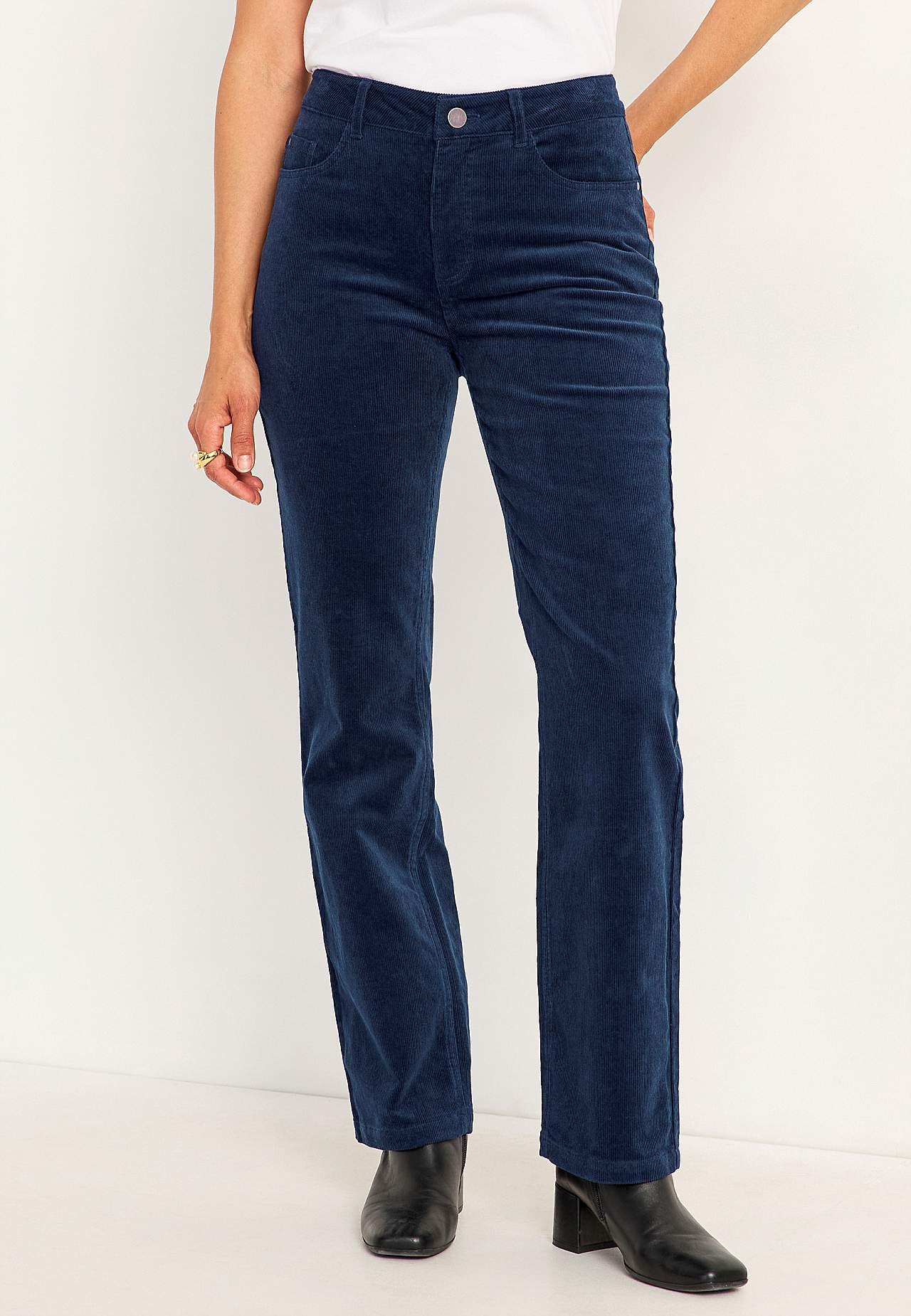 Stretchy kordfløyelsbukse