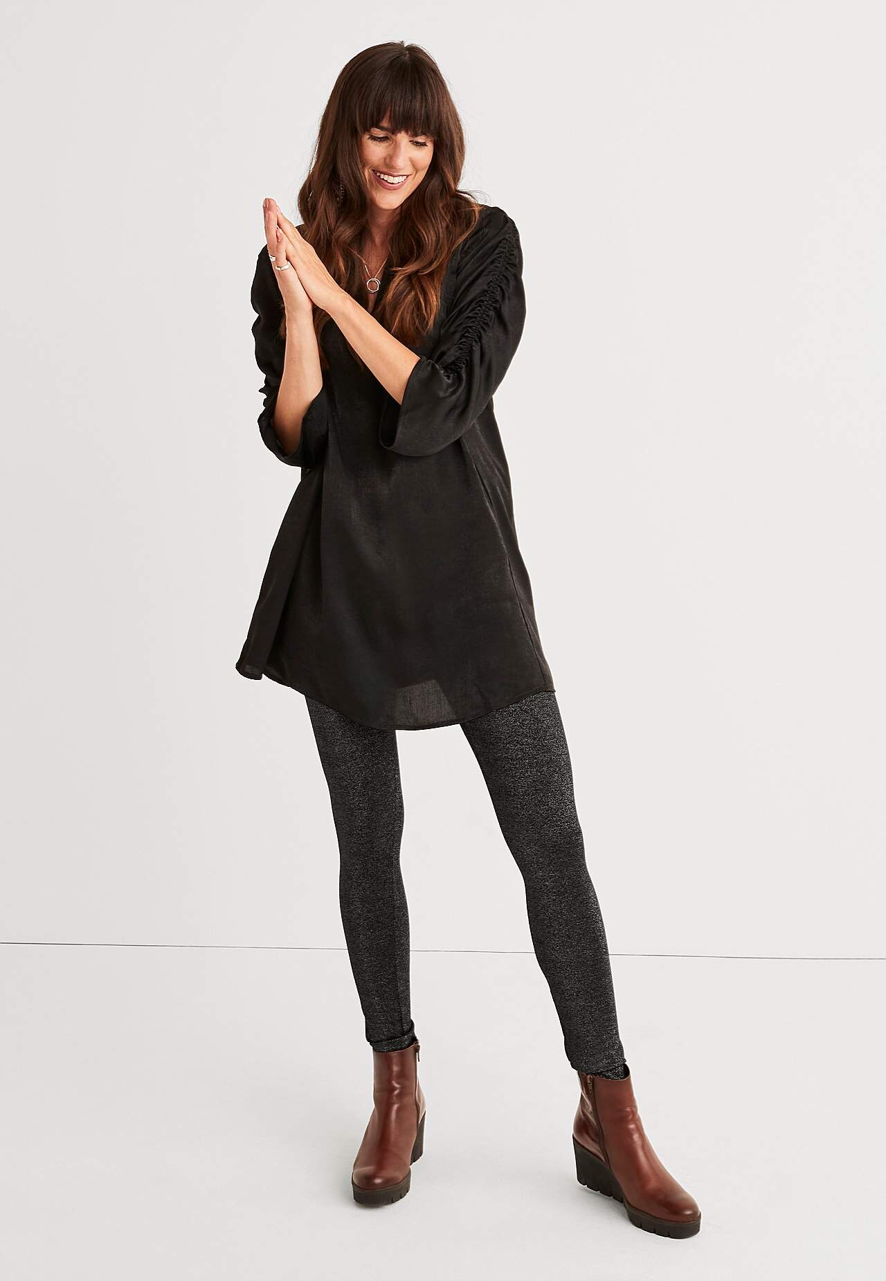 Glitrende leggings Greta