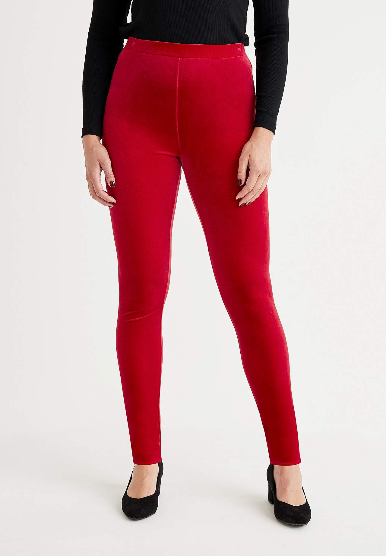 Leggings i fløyel