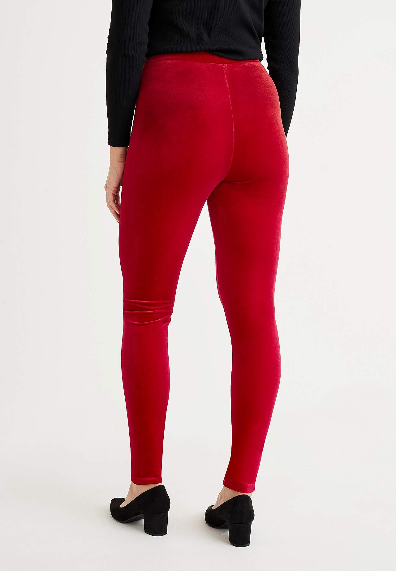 Leggings i fløyel