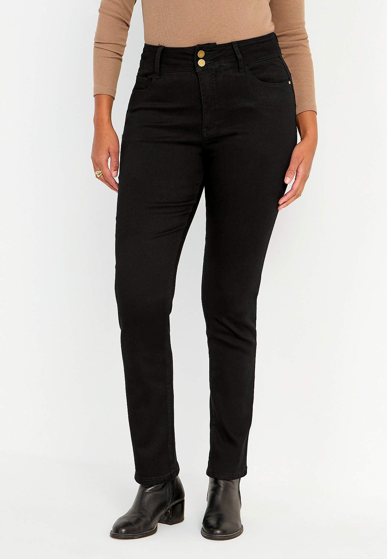Shaping jeans med stretch
