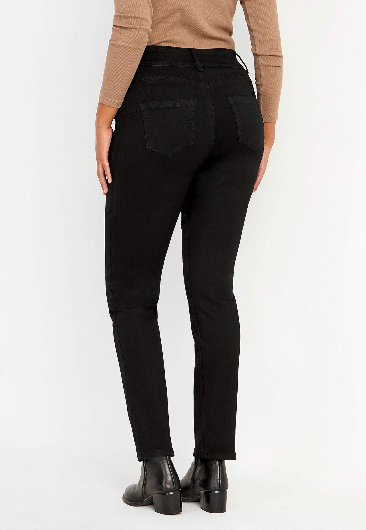 Shaping jeans med stretch