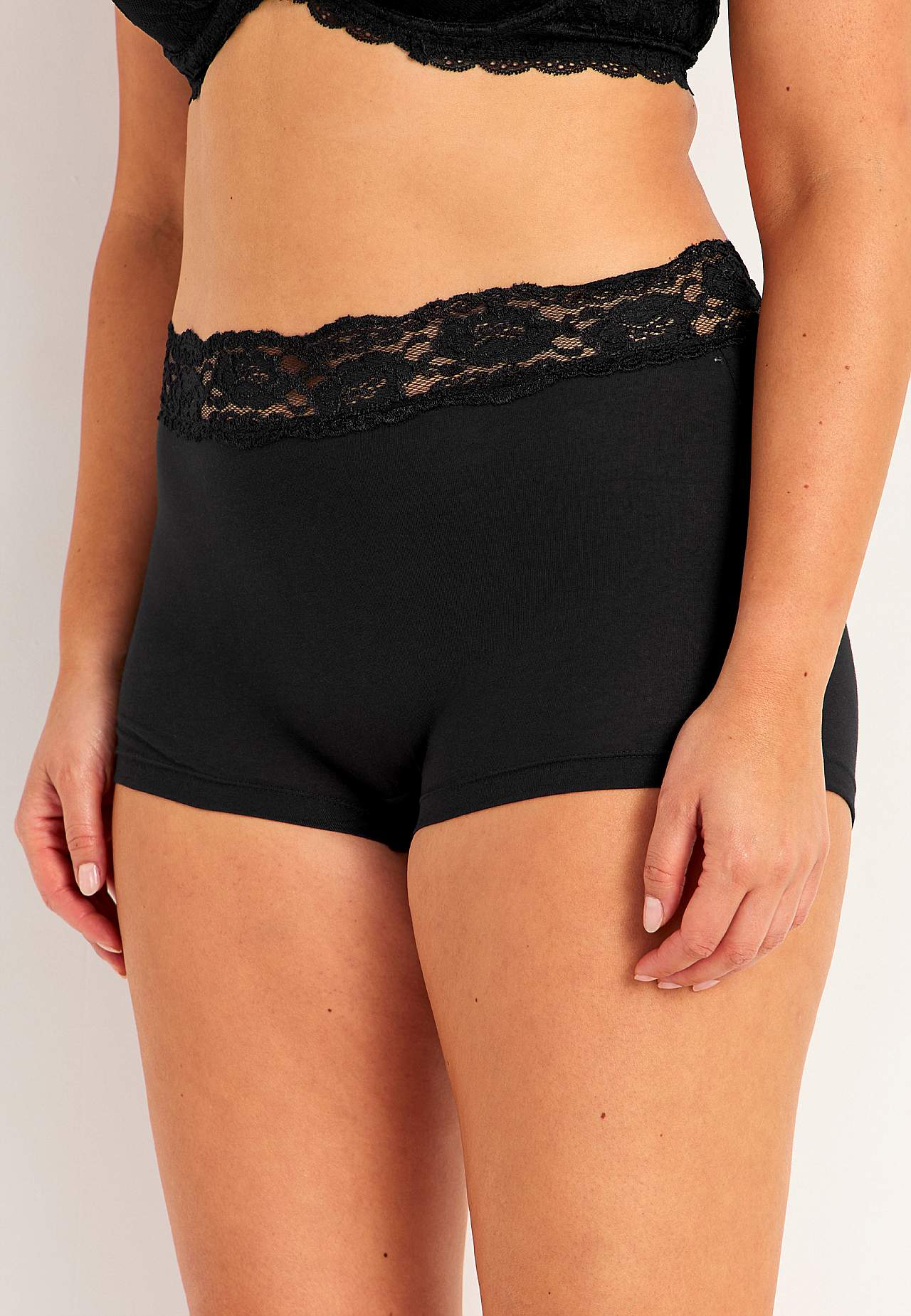Boksertruse med blonder Julia 2-pack