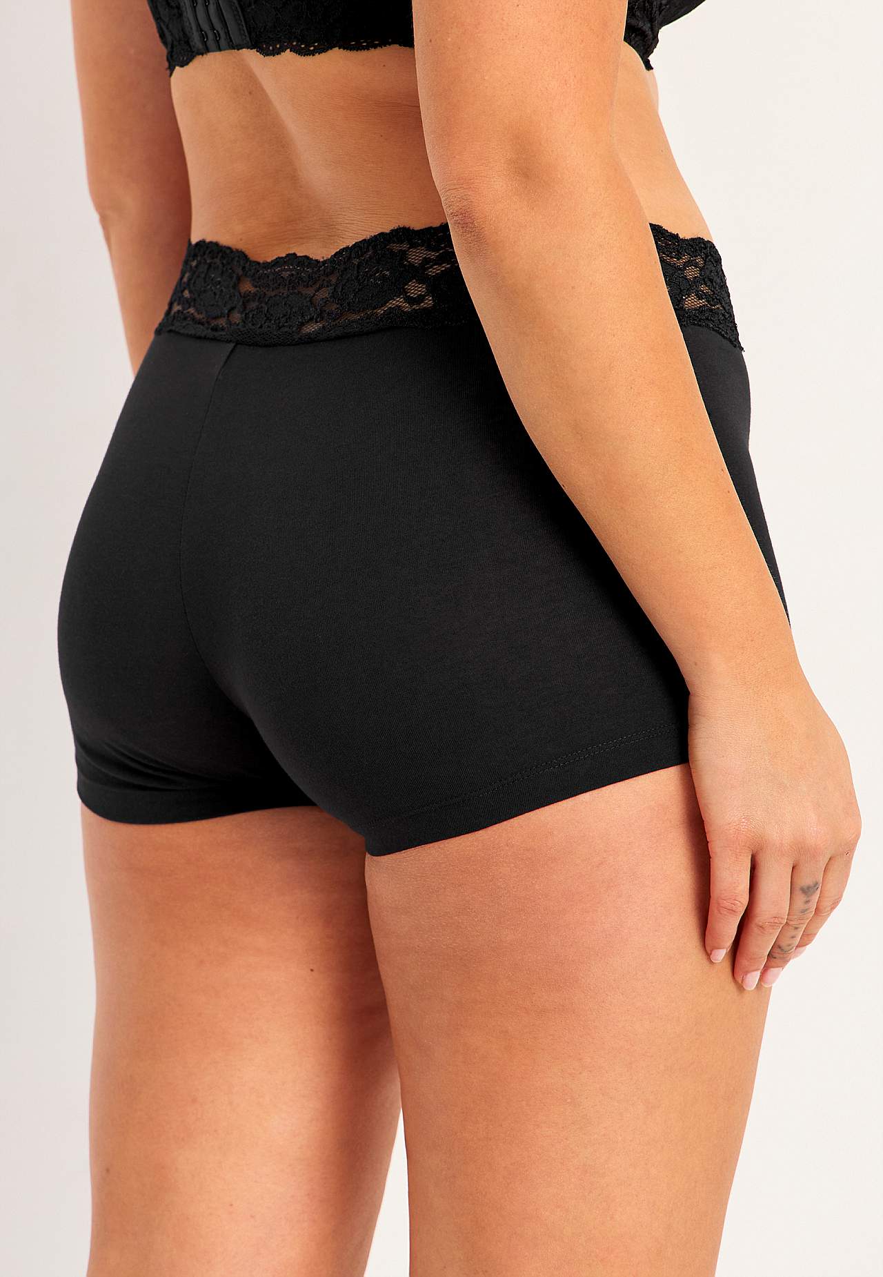 Boksertruse med blonder Julia 2-pack