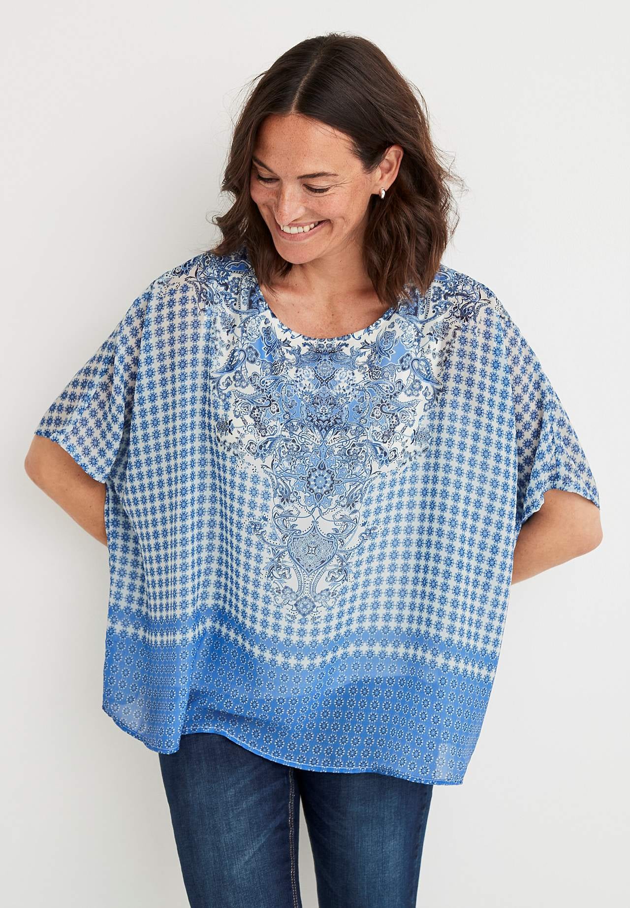 Chiffonbluse