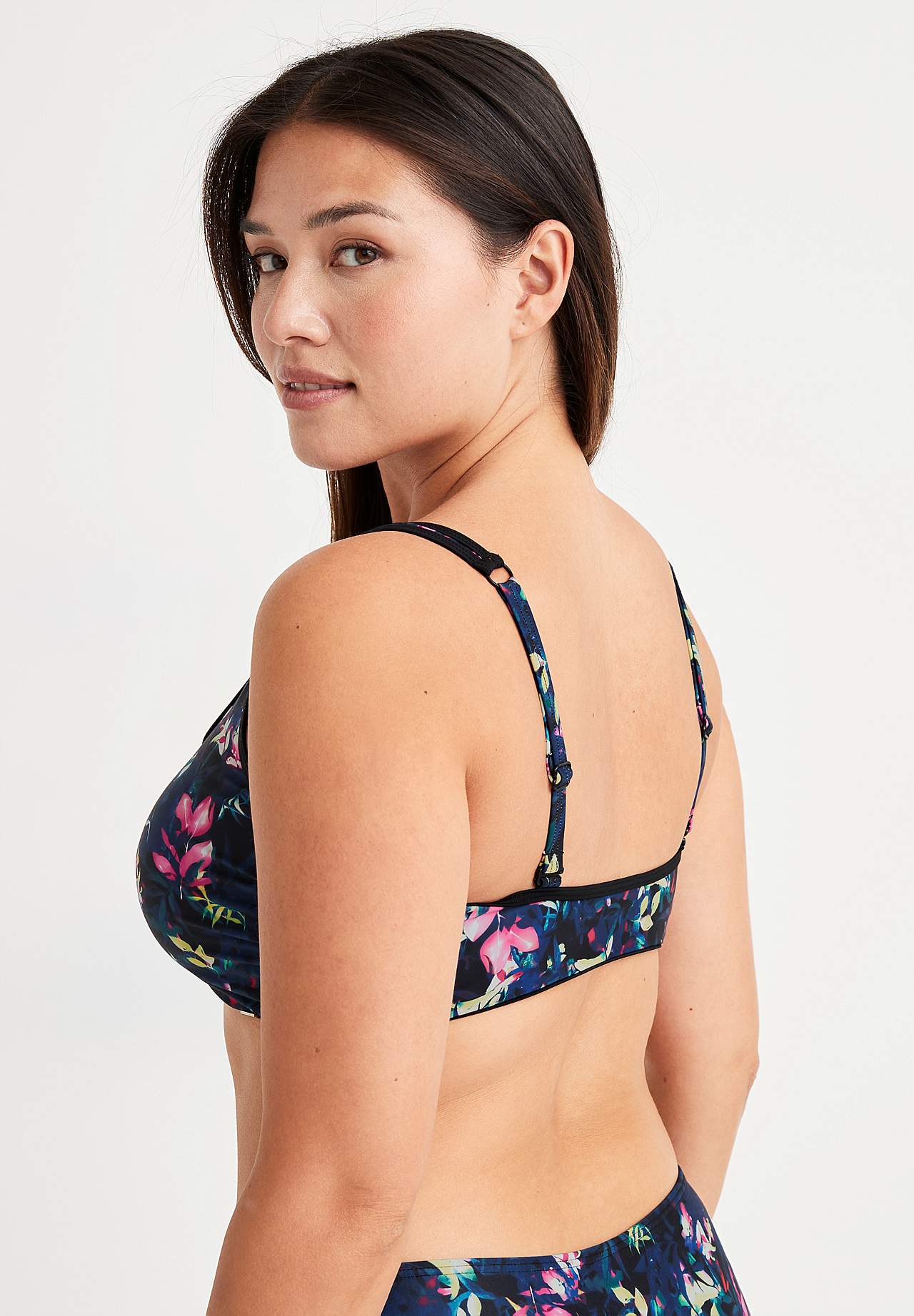 Mønstret bikini BH