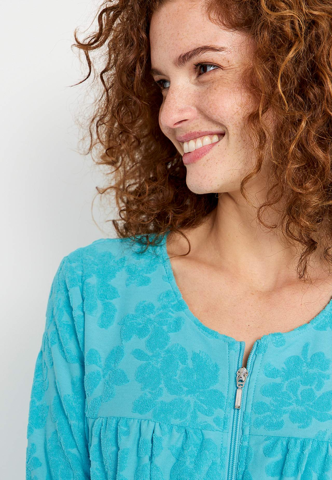 Morgenkåpe i bomullsjersey