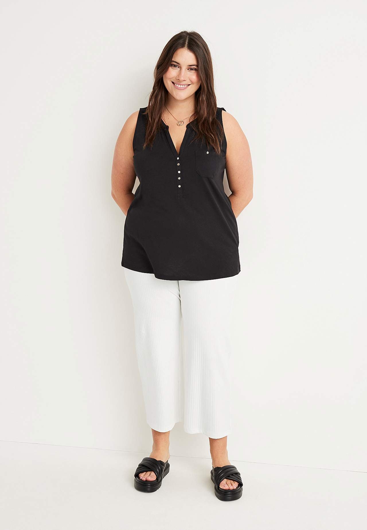 Ribbet culottes