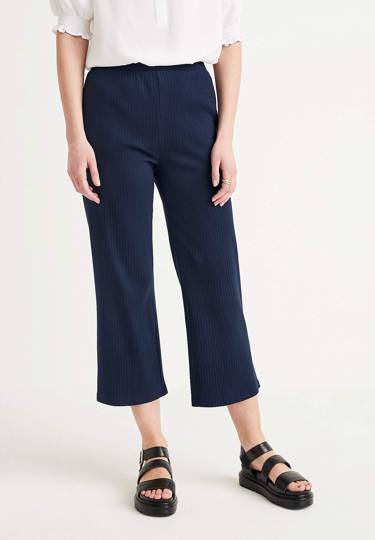 Ribbet culottes
