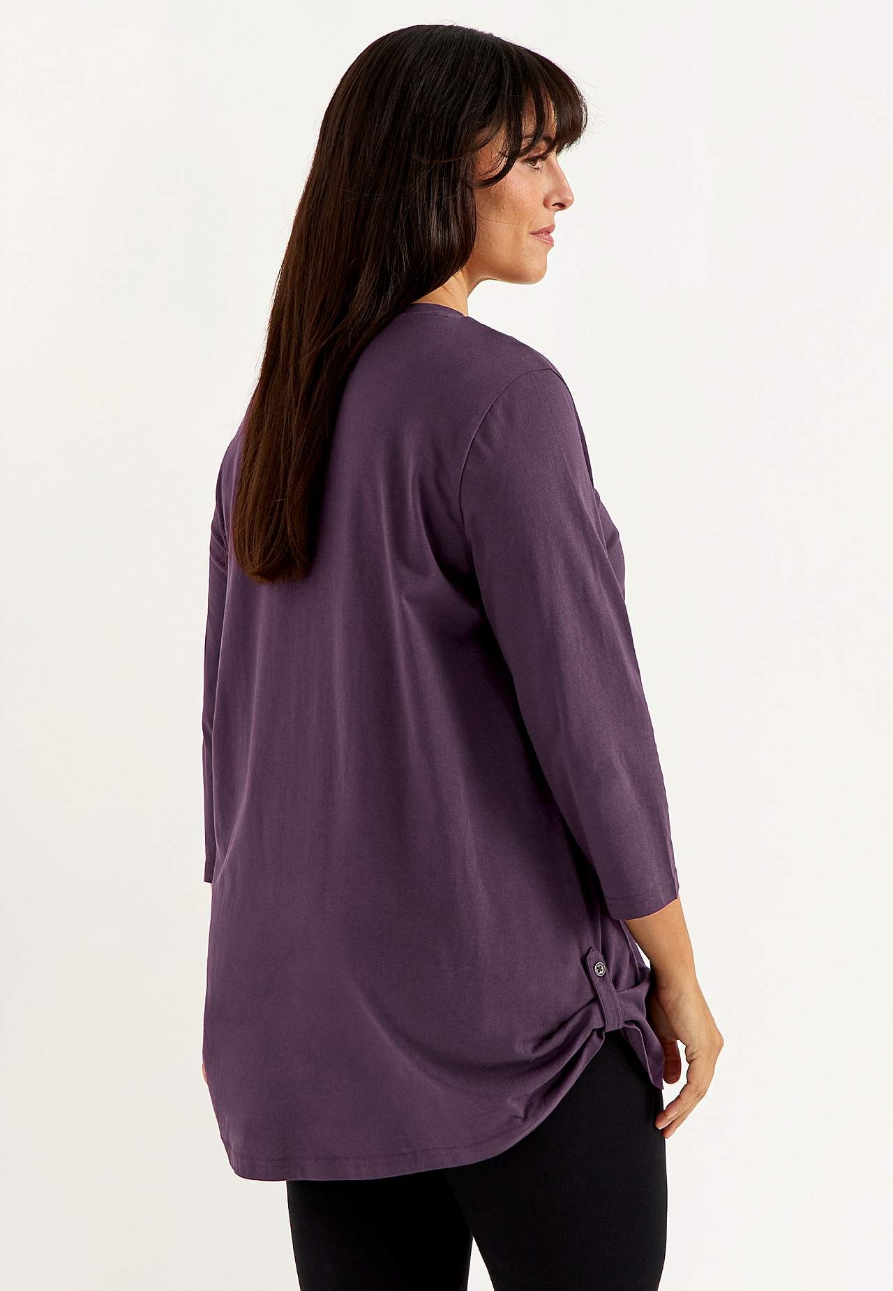 Jerseytunika med 3/4 erme Alexia 2-pack