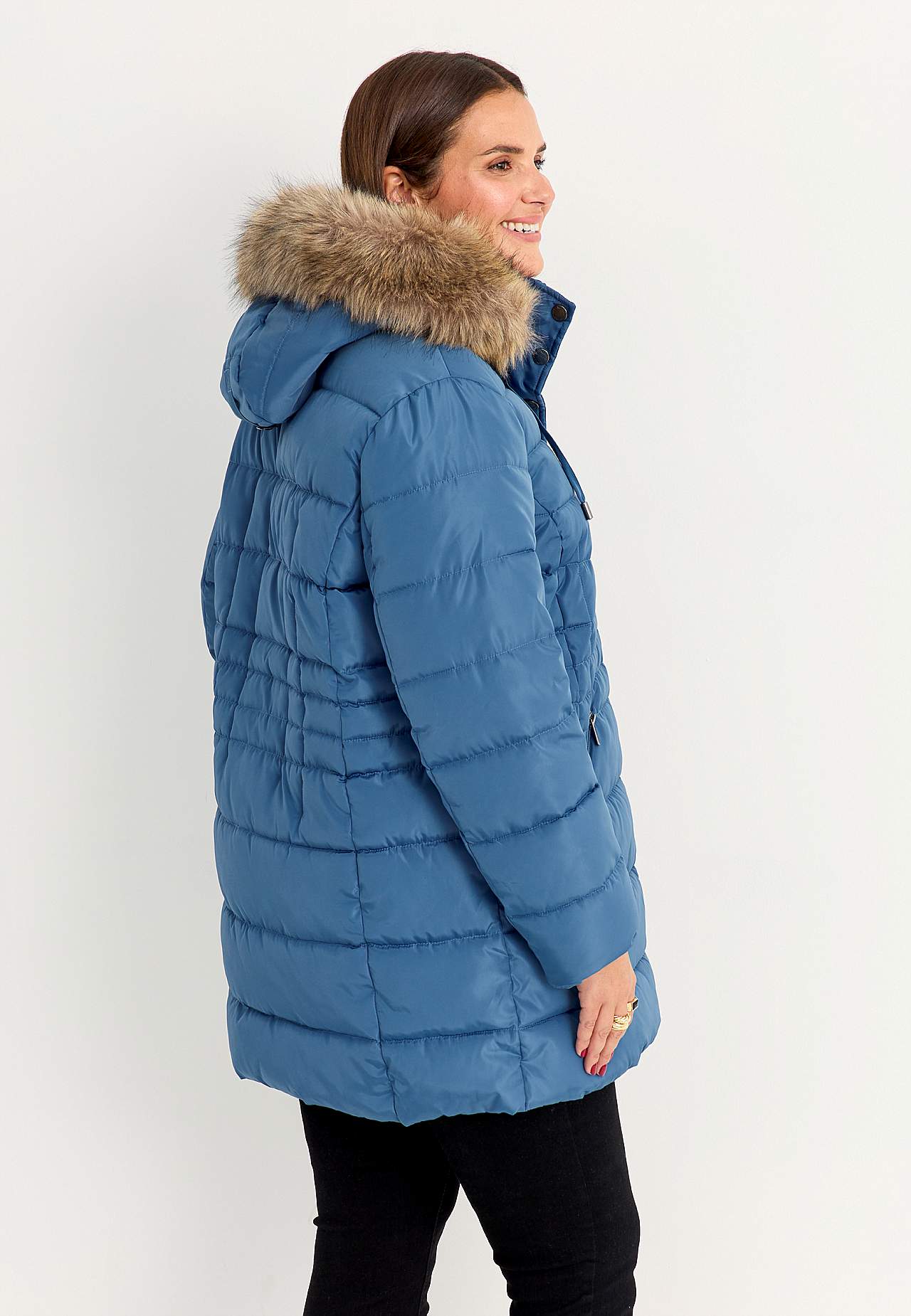 Varm-foret jakke