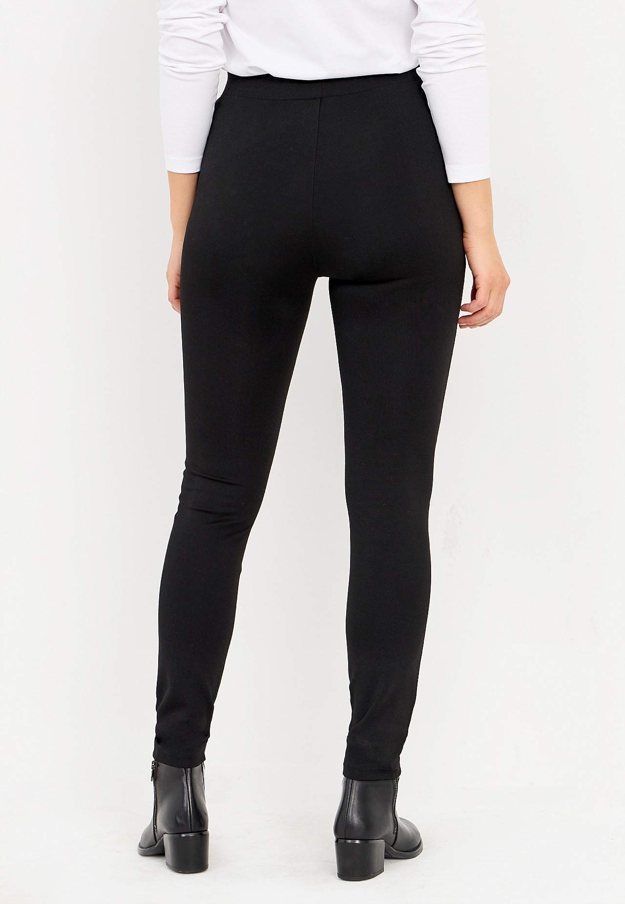 Leggings med belagt forside