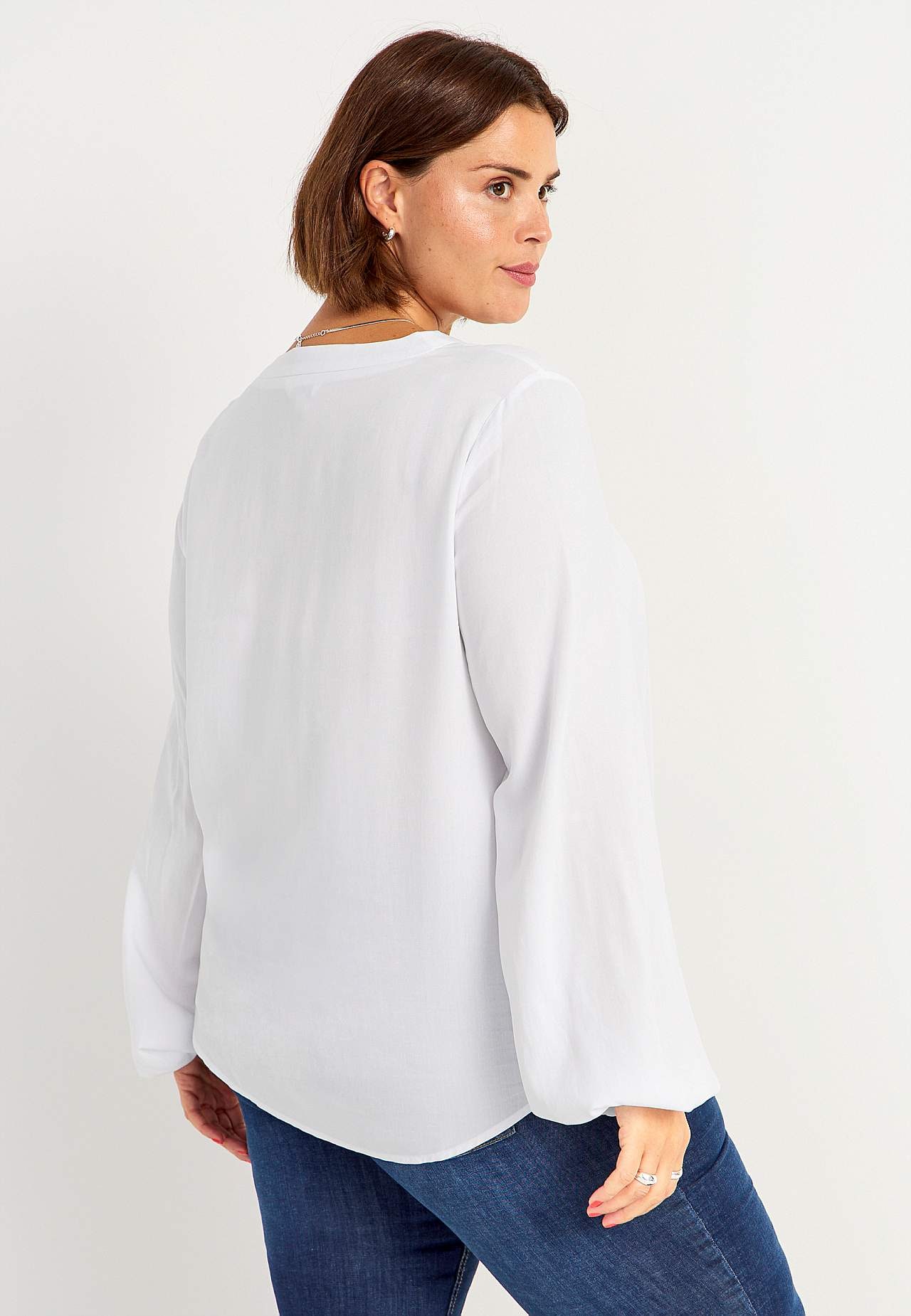 Langermet bluse