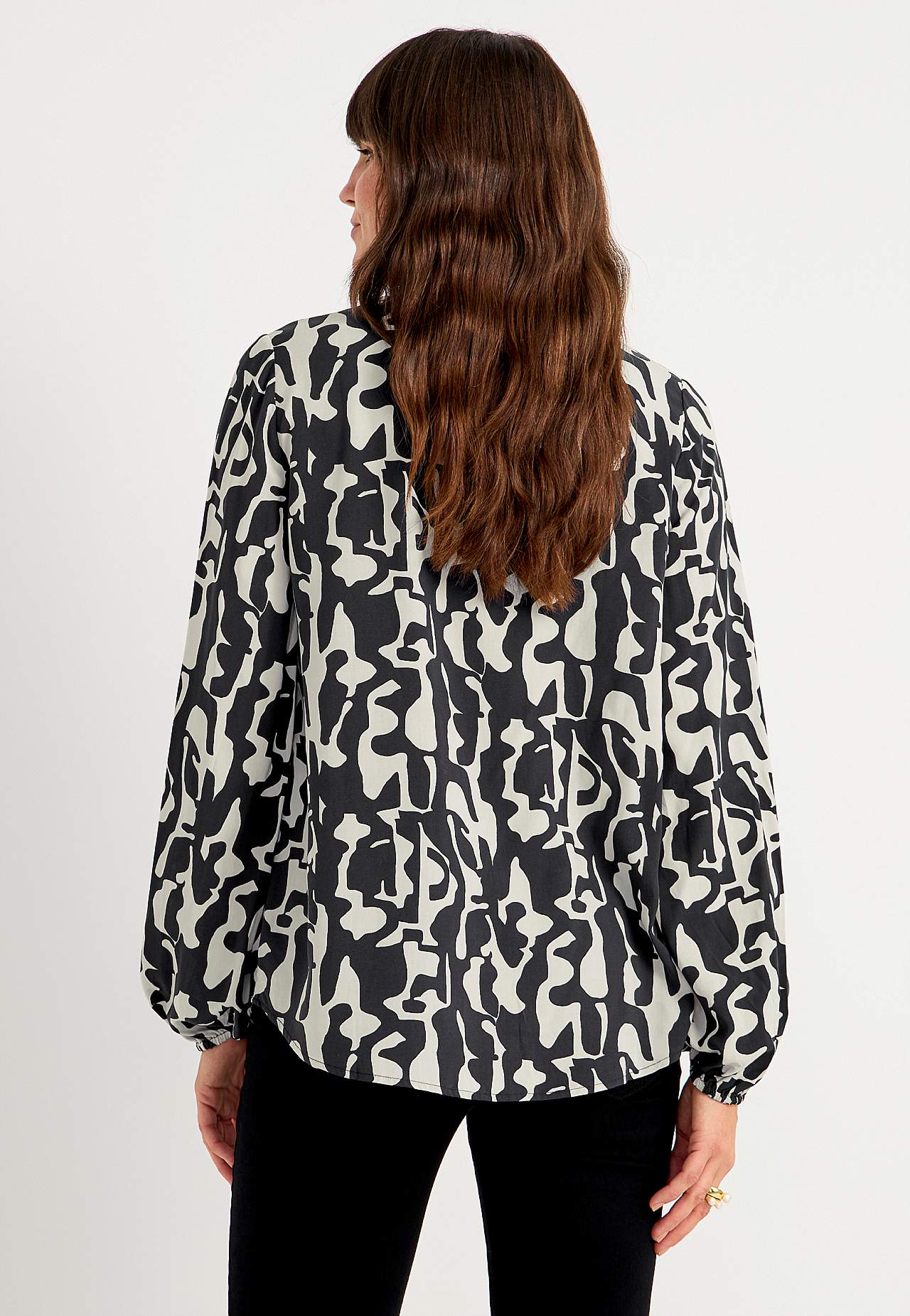 Langermet bluse