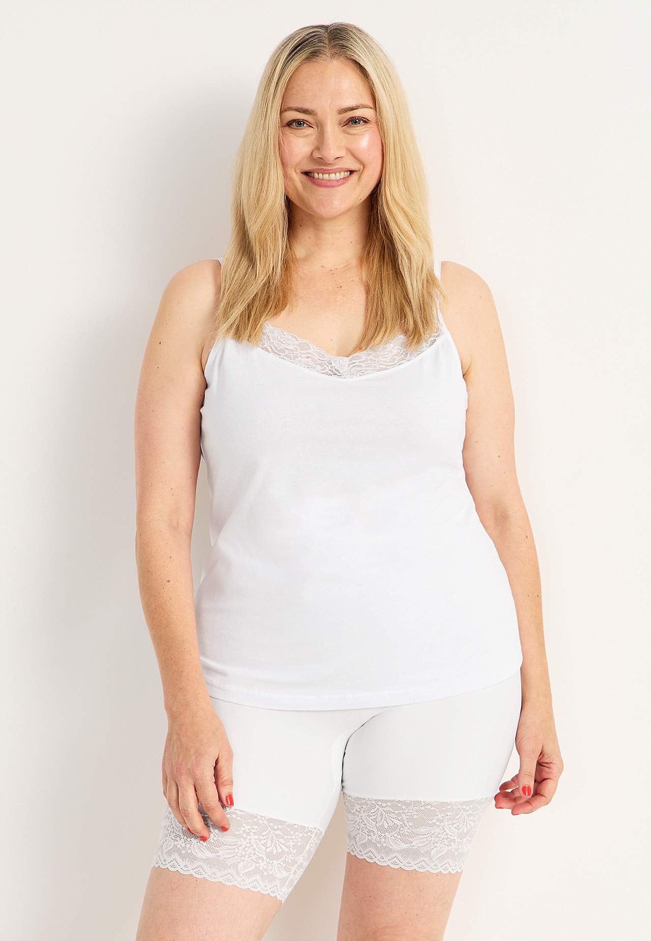 Singlet i bomull Linnea