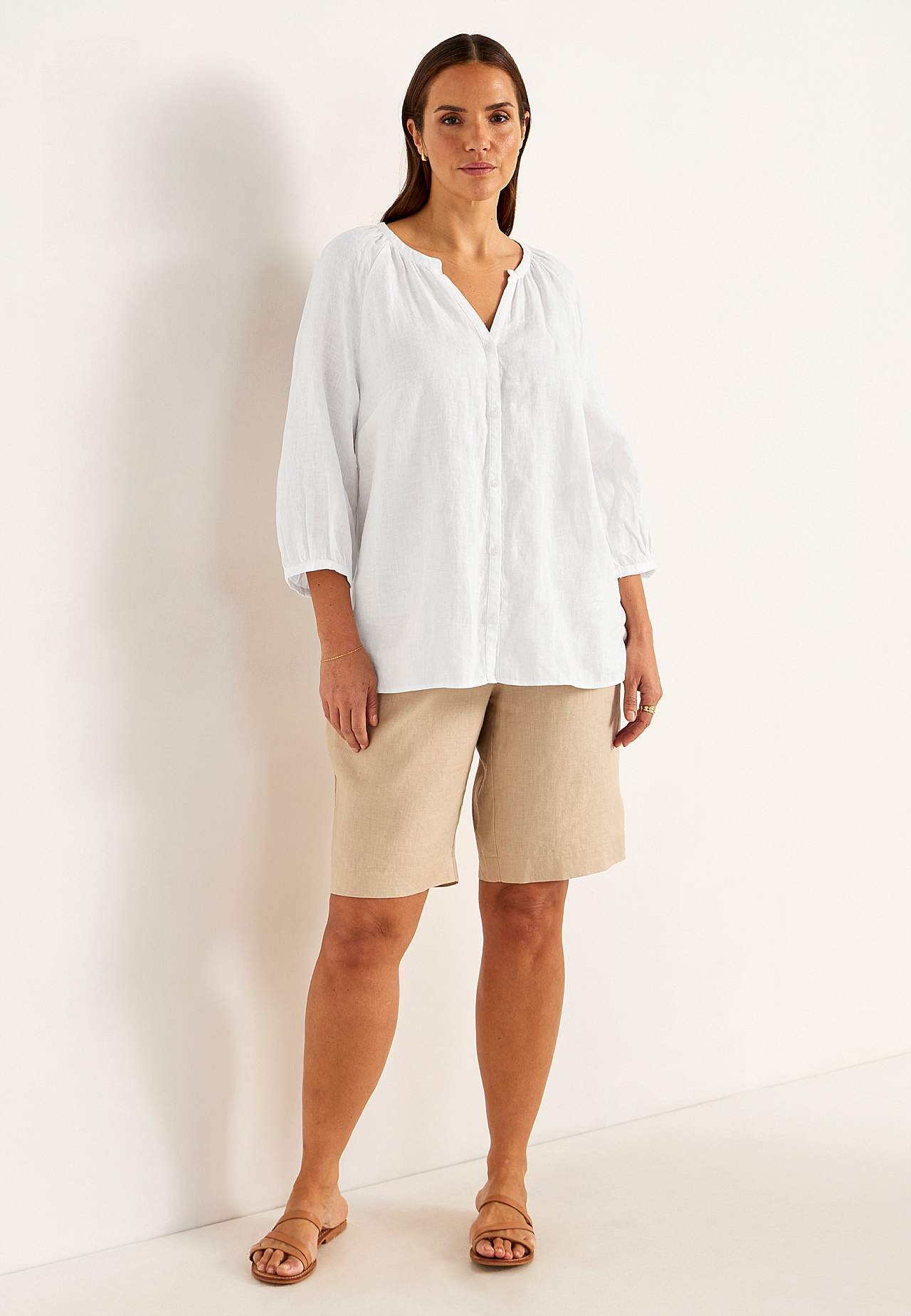 Linbluse Premium