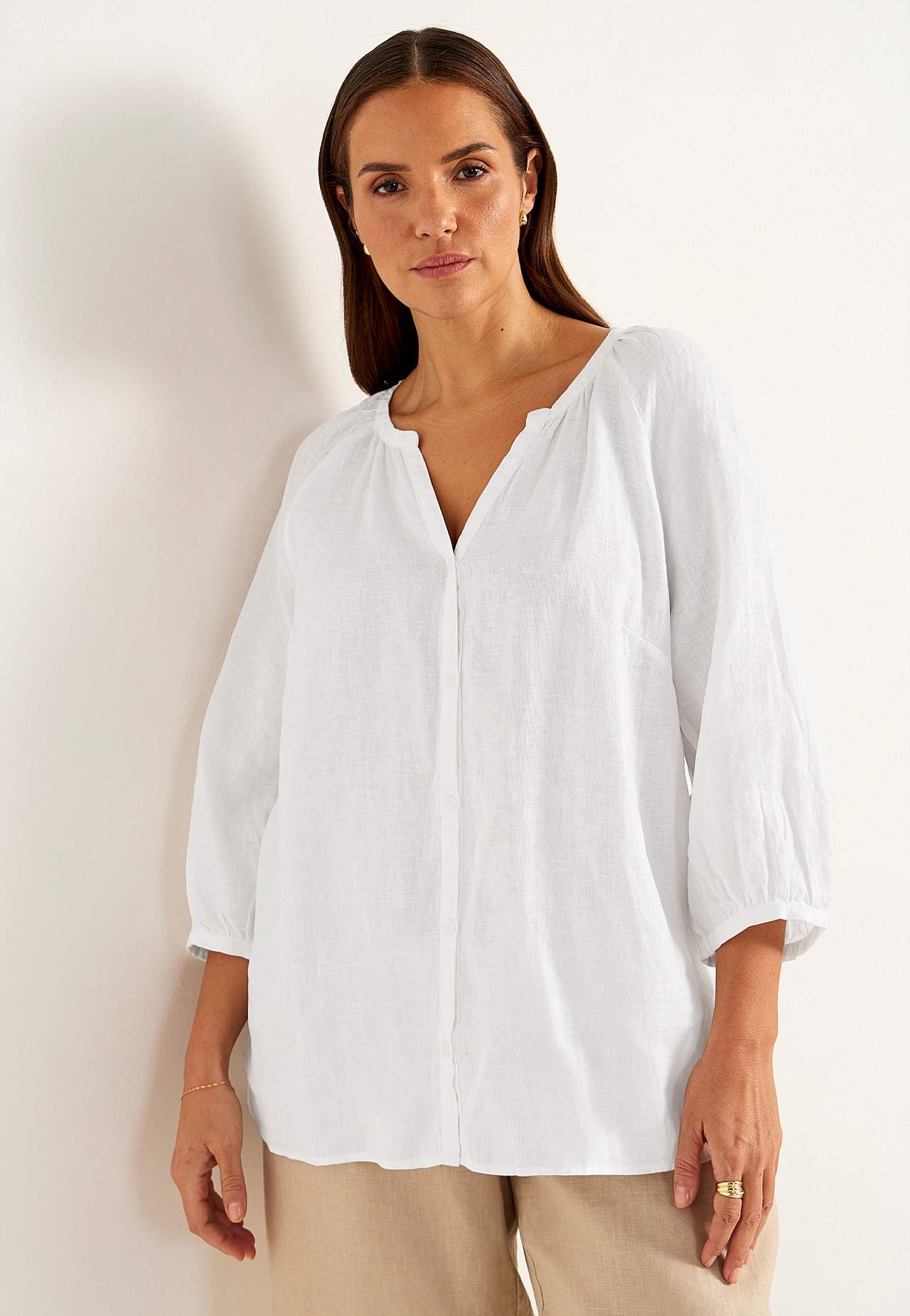 Linbluse Premium