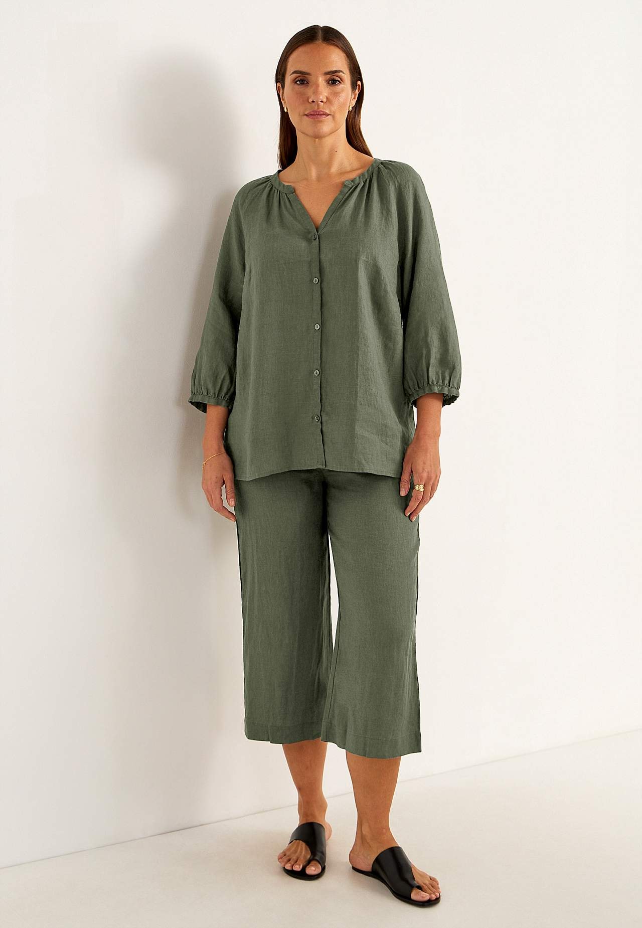Linbluse Premium