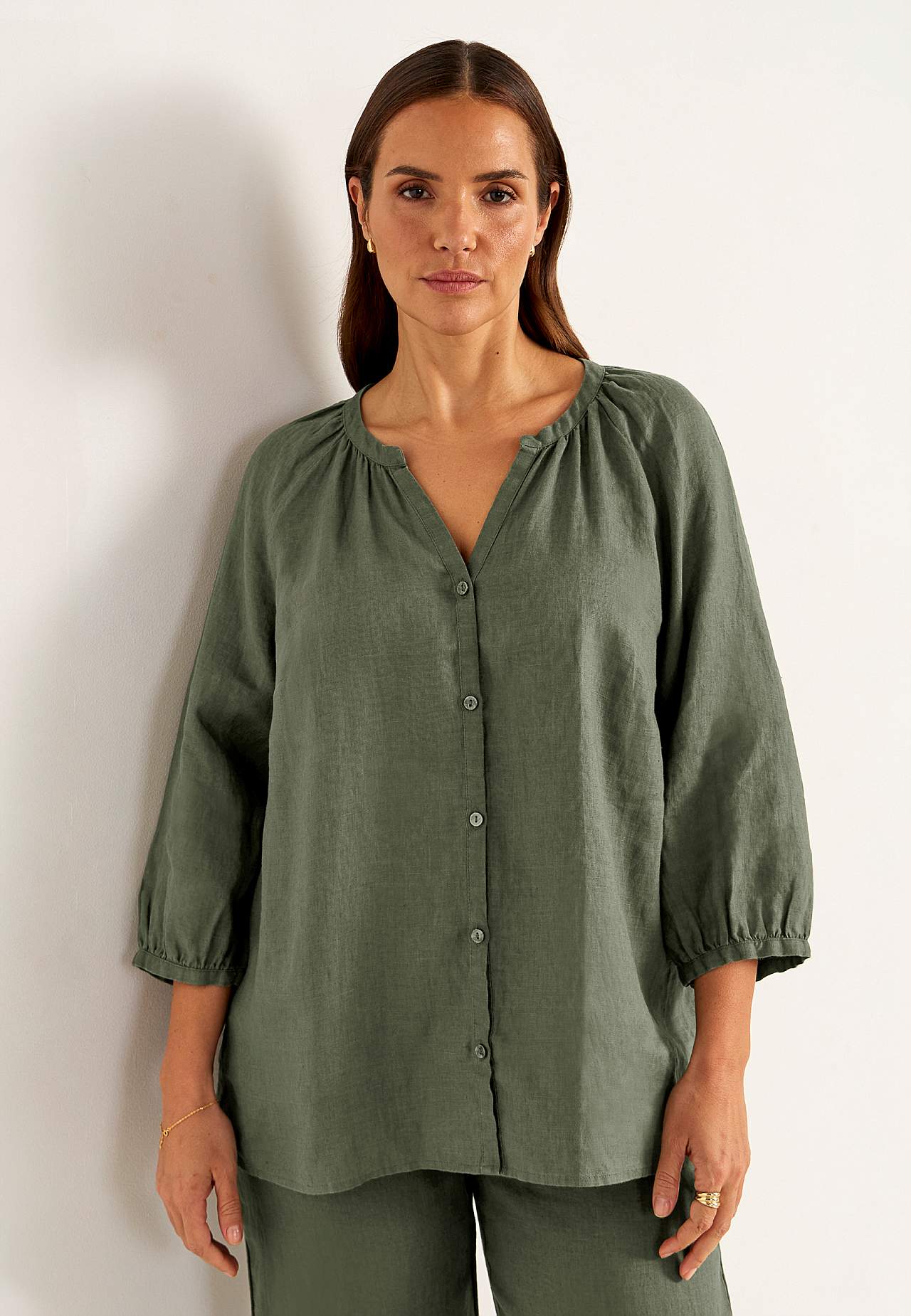 Linbluse Premium