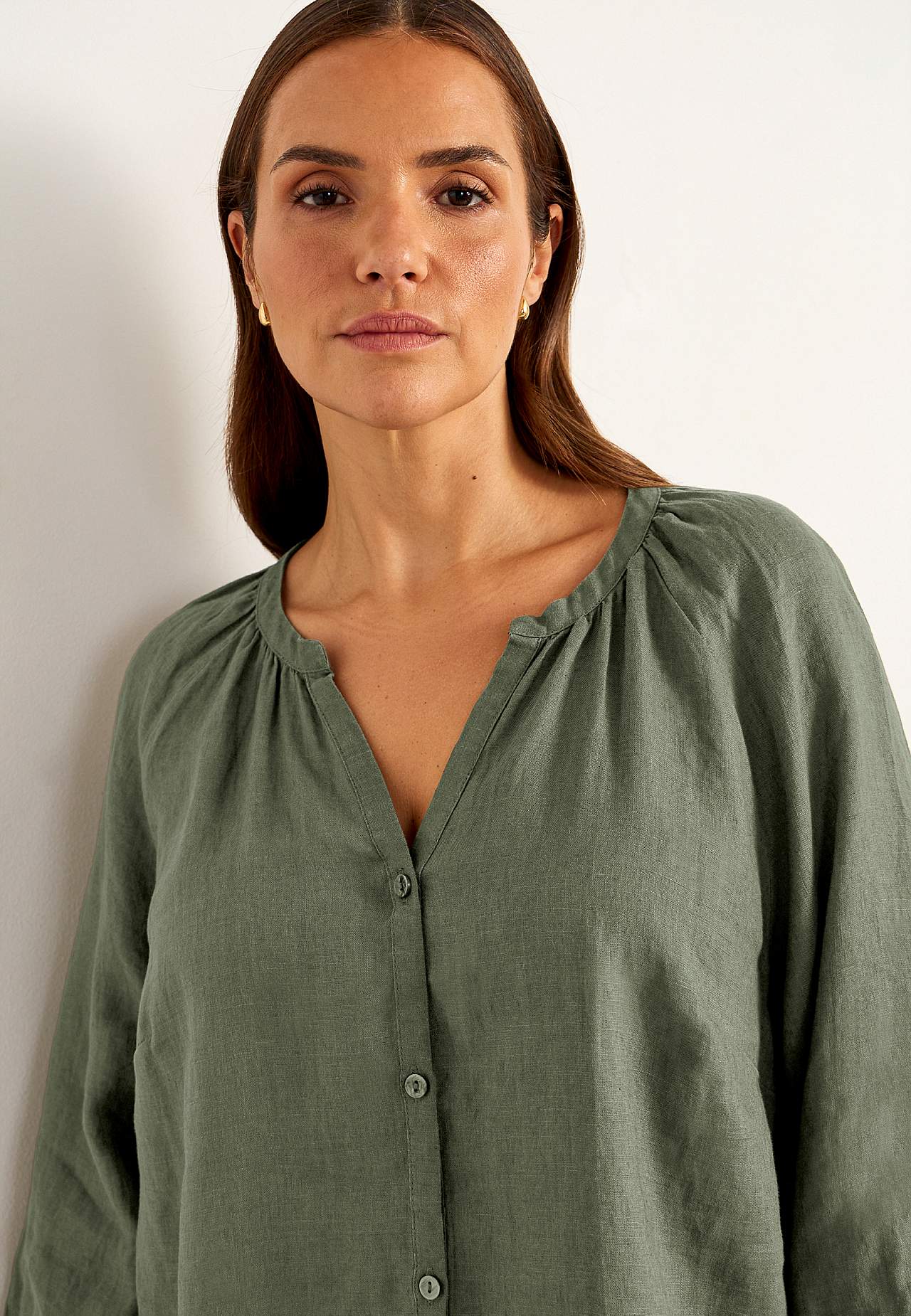 Linbluse Premium