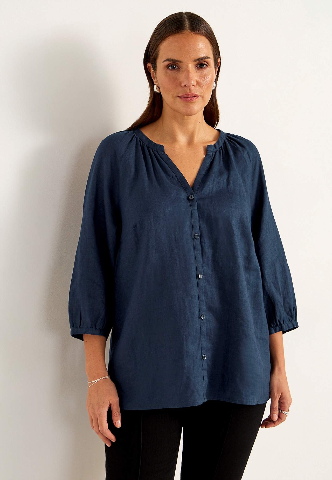 Linbluse Premium
