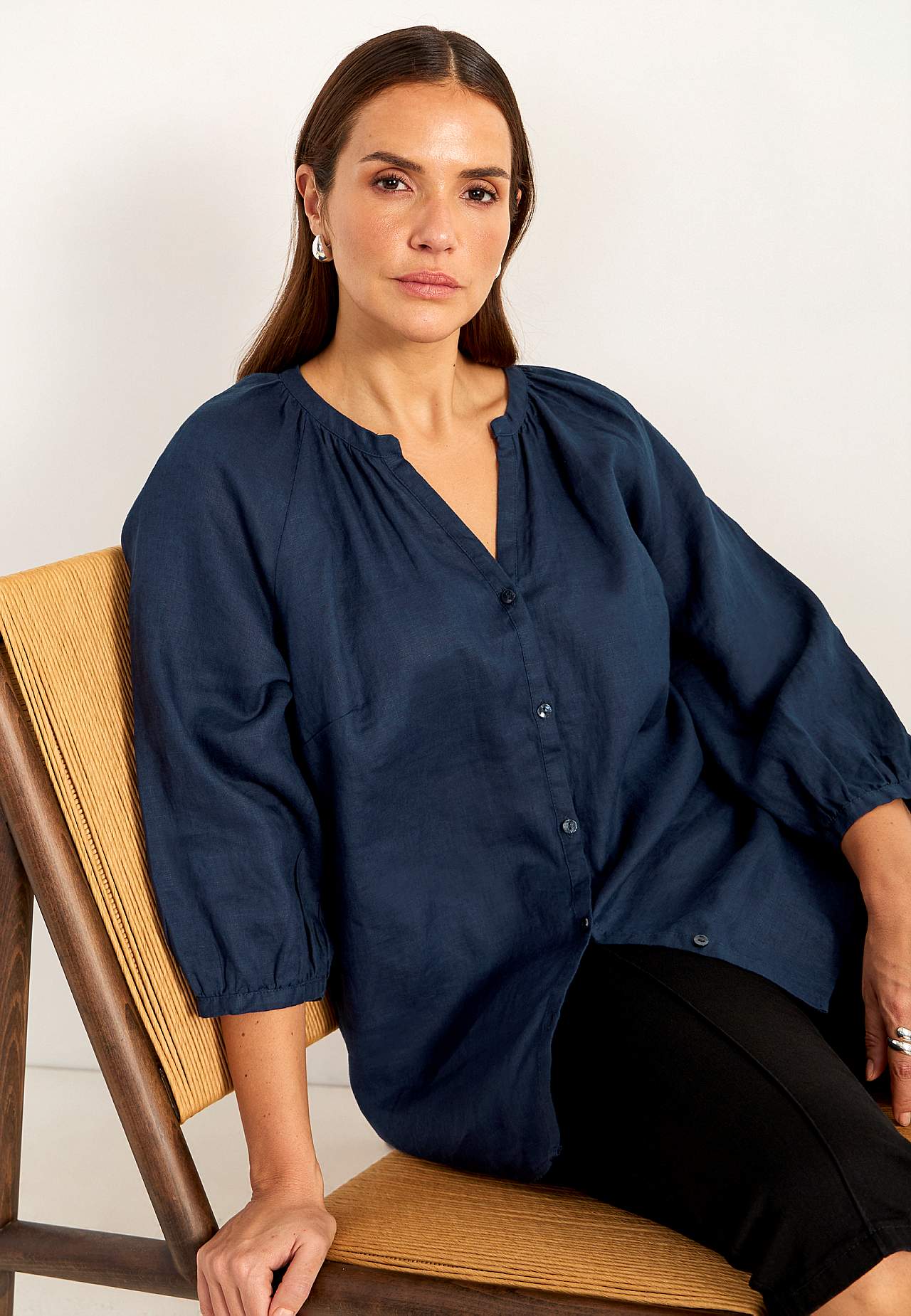 Linbluse Premium