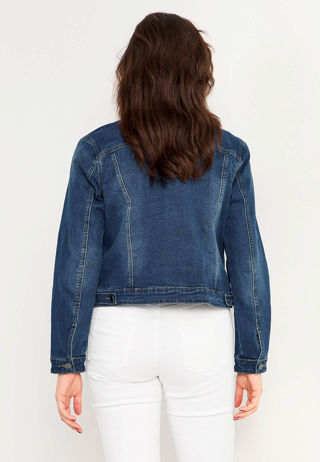 Denimjakke med stretch