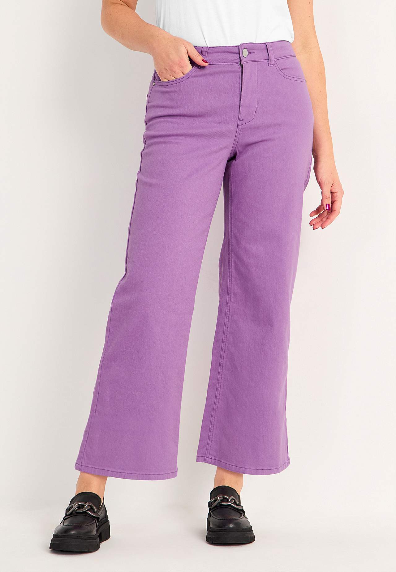 Stretchy ankeljeans