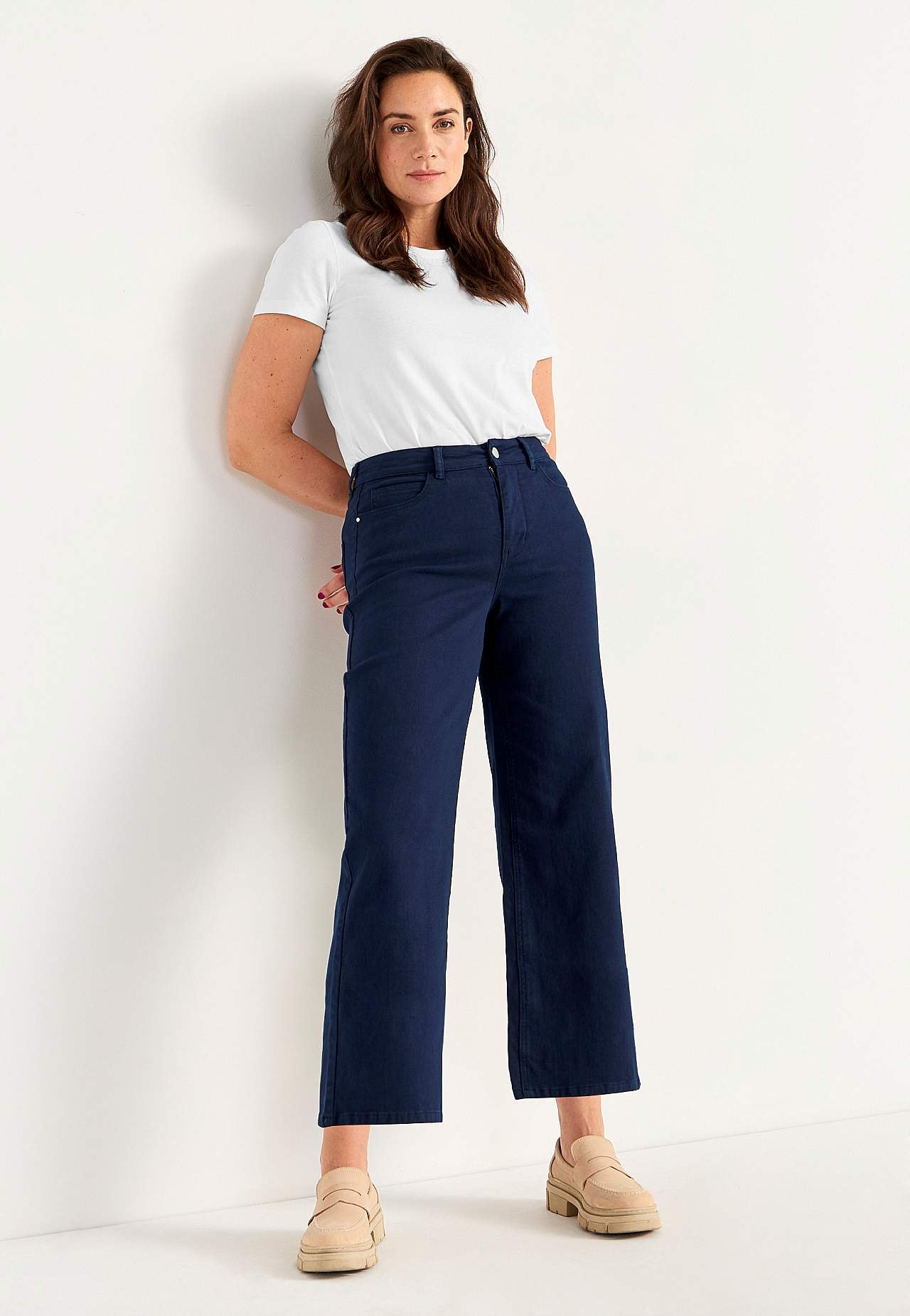 Stretchy ankeljeans