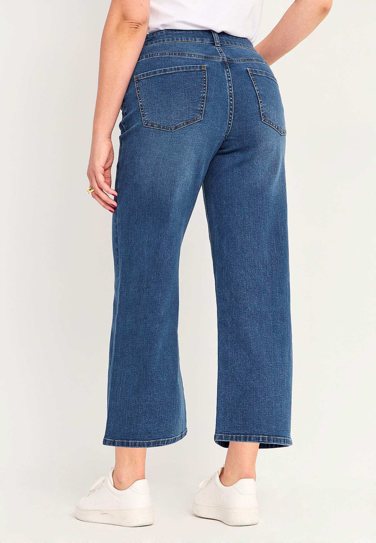 Stretchy ankeljeans